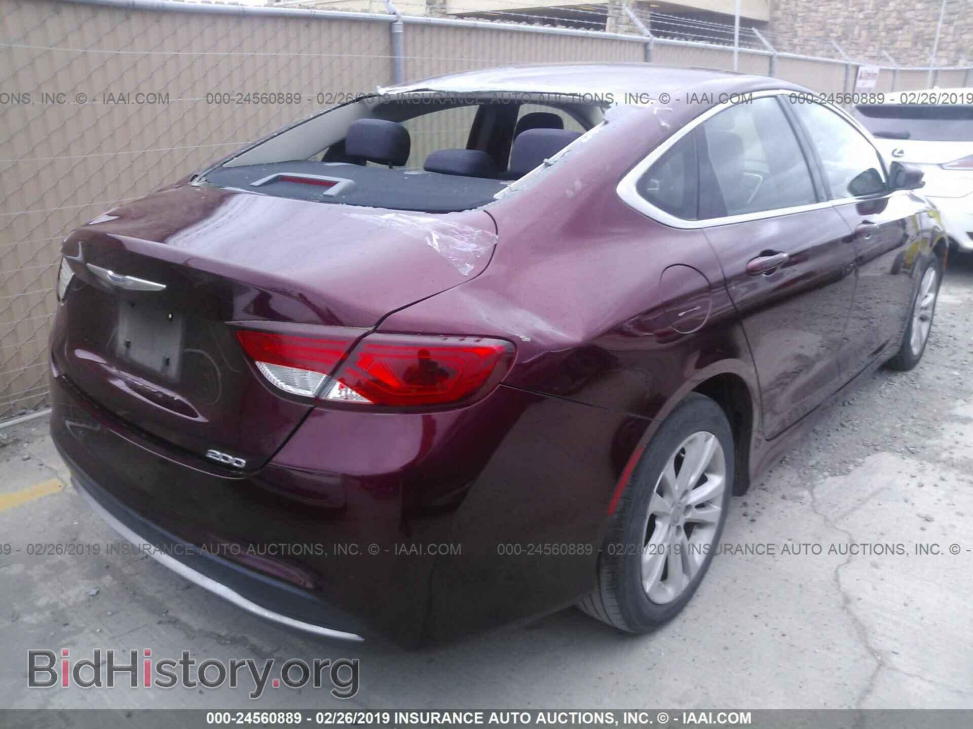 2016 CHRYSLER 200 - VIN: 1C3CCCAB5GN121839 - Photo 4