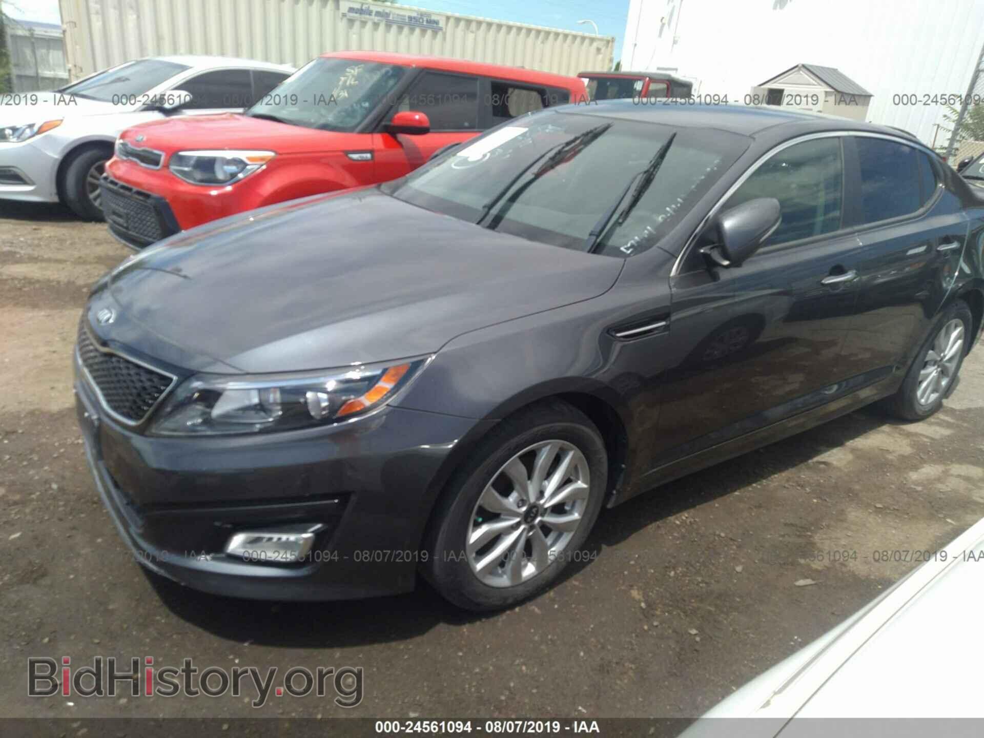 2015 KIA OPTIMA - VIN: KNAGM4A79F5631053 - Photo 2
