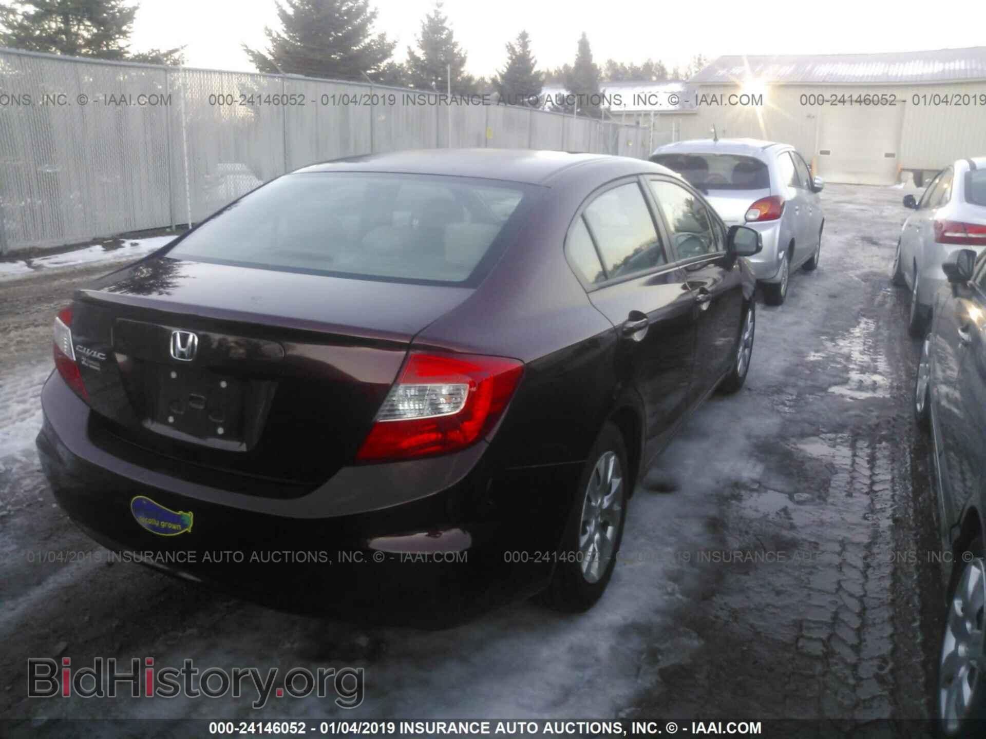 2012 HONDA CIVIC - VIN: 19XFB2F53CE085799 - Photo 4