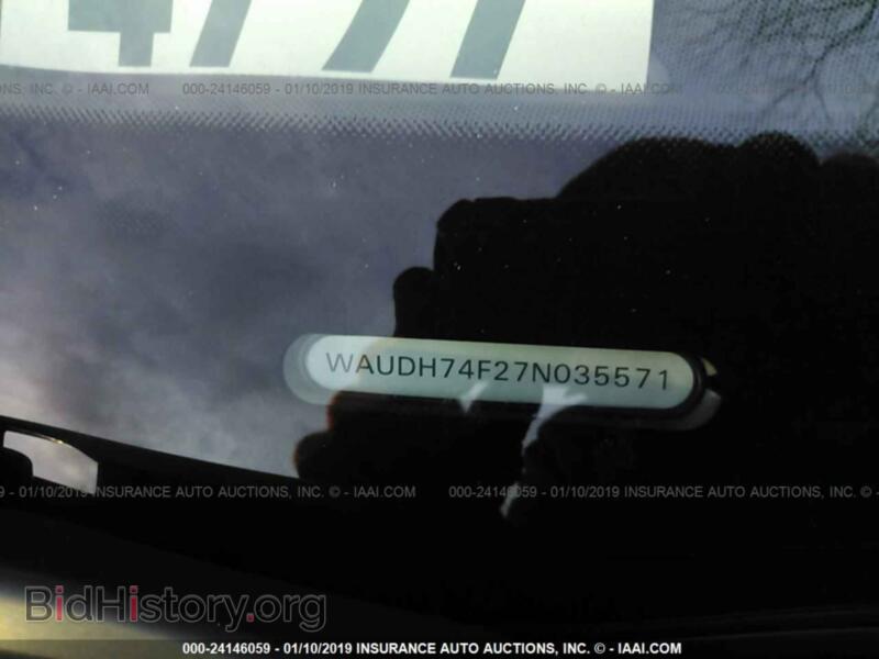 2007 Audi A6 (VIN WAUDH74F27N035571) — photo 9 of 10