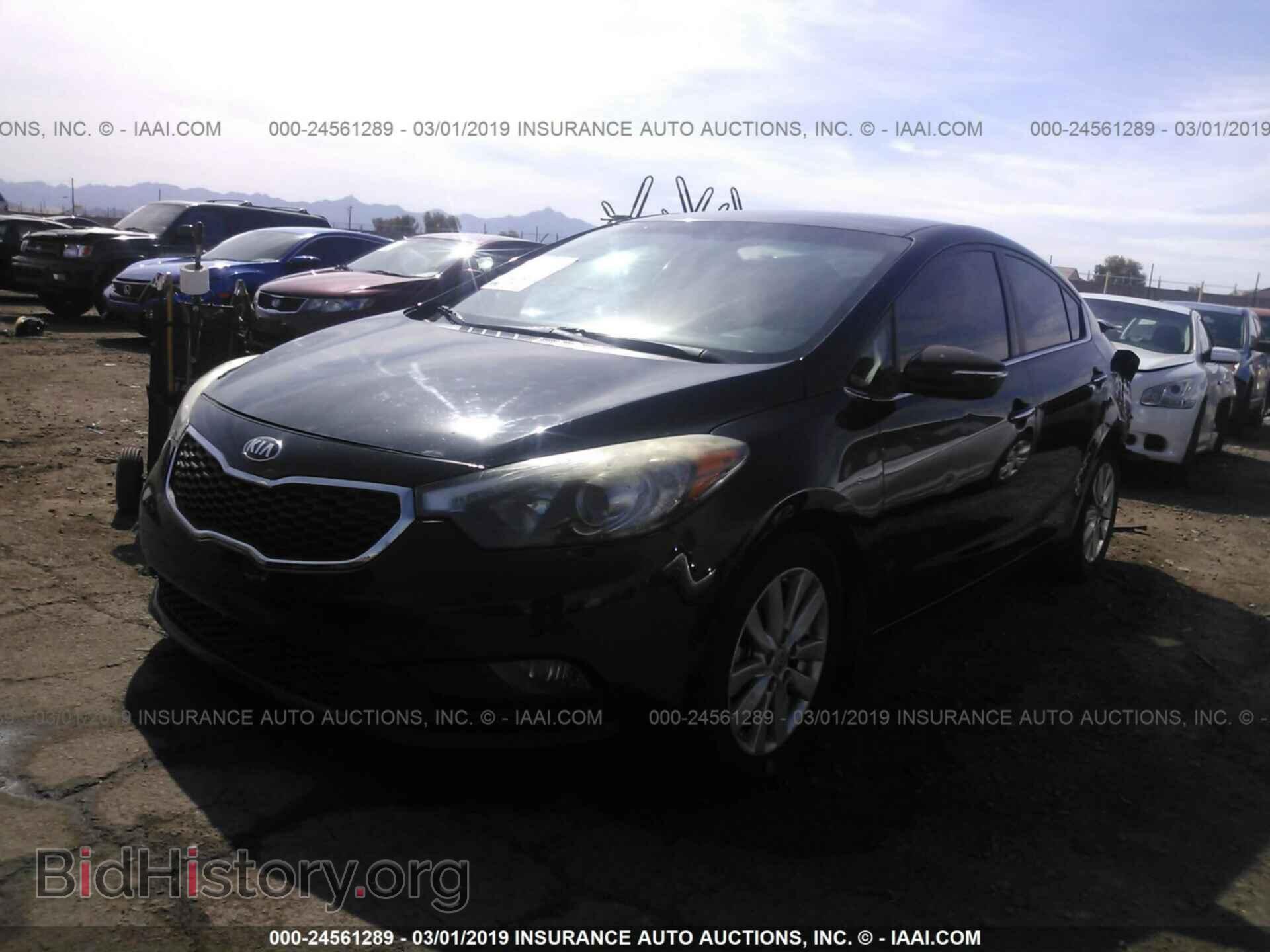 2014 KIA FORTE - VIN: KNAFX4A89E5124504 - Фото 2