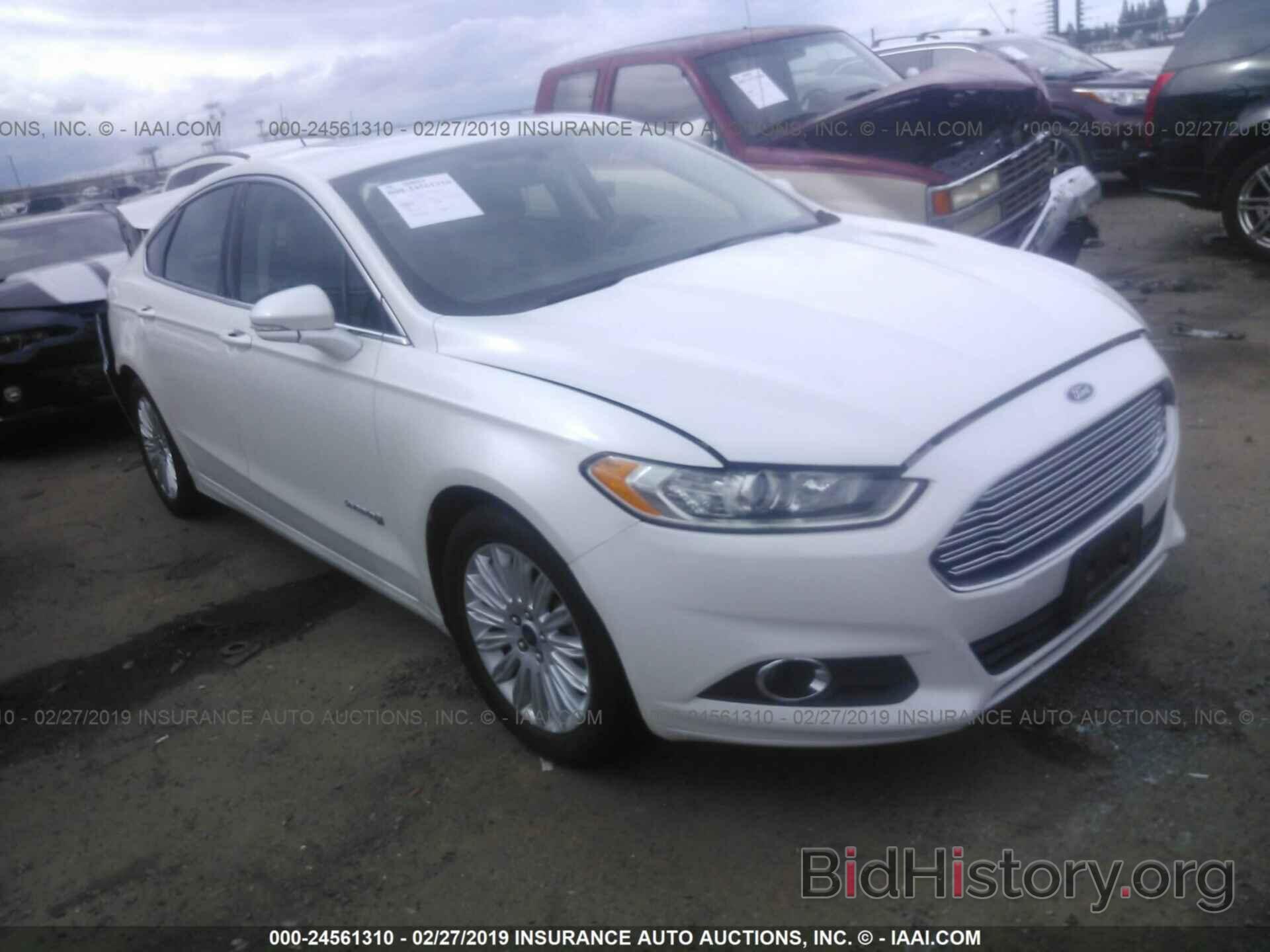 Photo 3FA6P0LU8FR147041 - FORD FUSION 2015