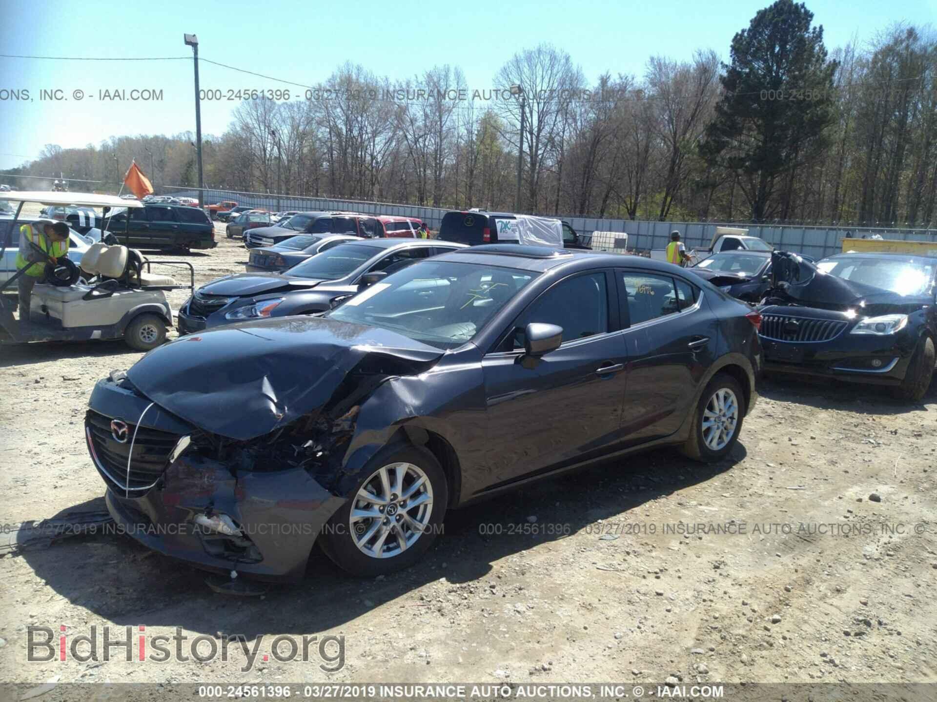 2014 MAZDA 3 - VIN: JM1BM1V77E1135535 - Фото 2