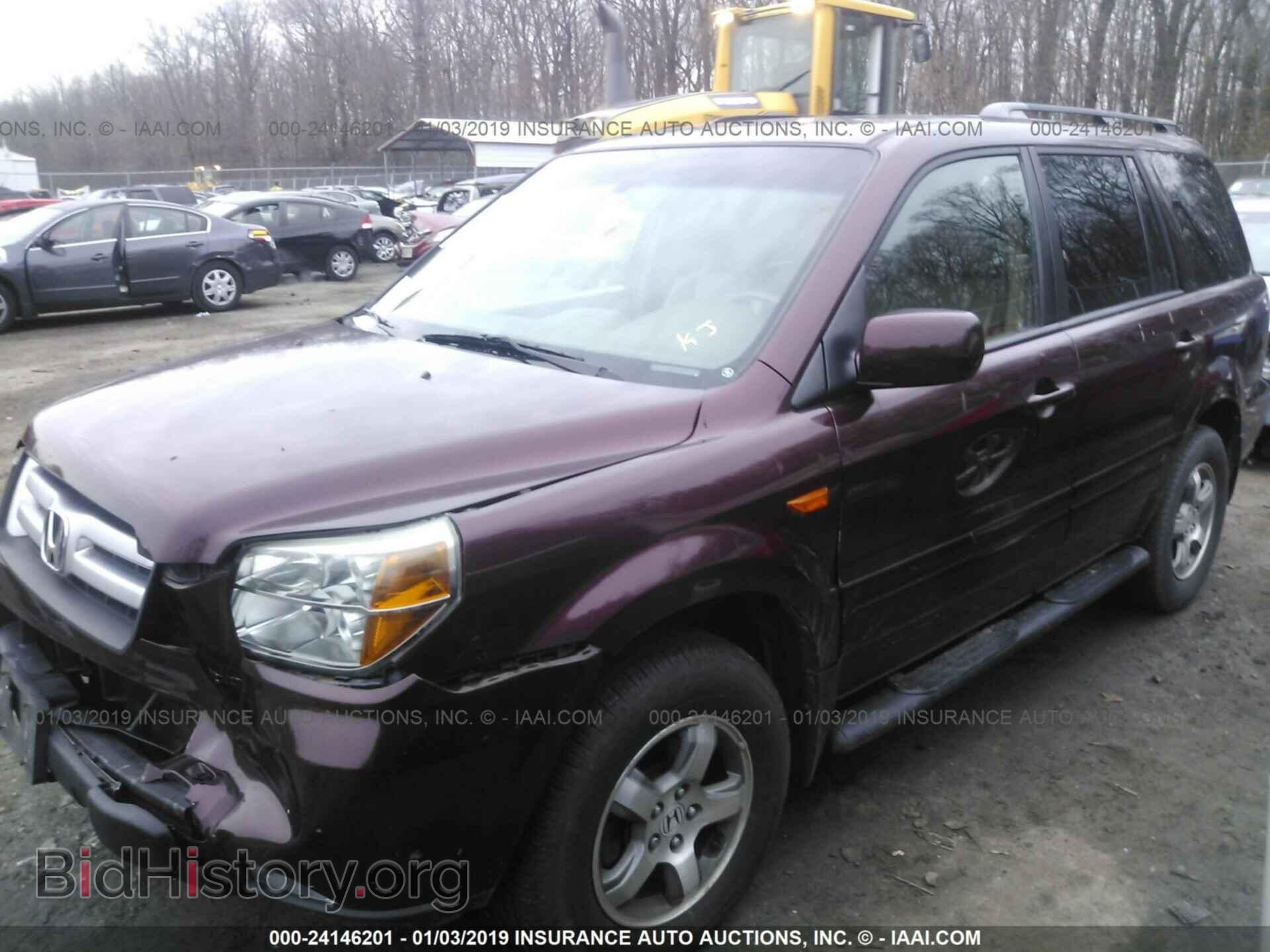2007 HONDA PILOT - VIN: 5FNYF18607B008157 - Фото 2