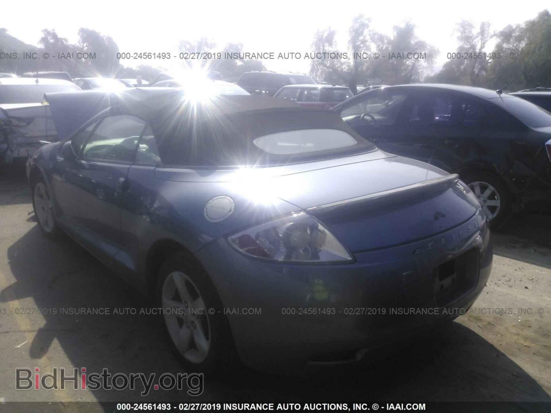 2007 MITSUBISHI ECLIPSE - VIN: 4A3AL25F57E052822 - Фото 3