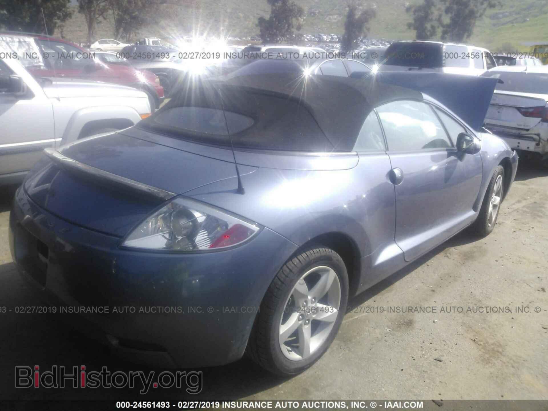 2007 MITSUBISHI ECLIPSE - VIN: 4A3AL25F57E052822 - Фото 4