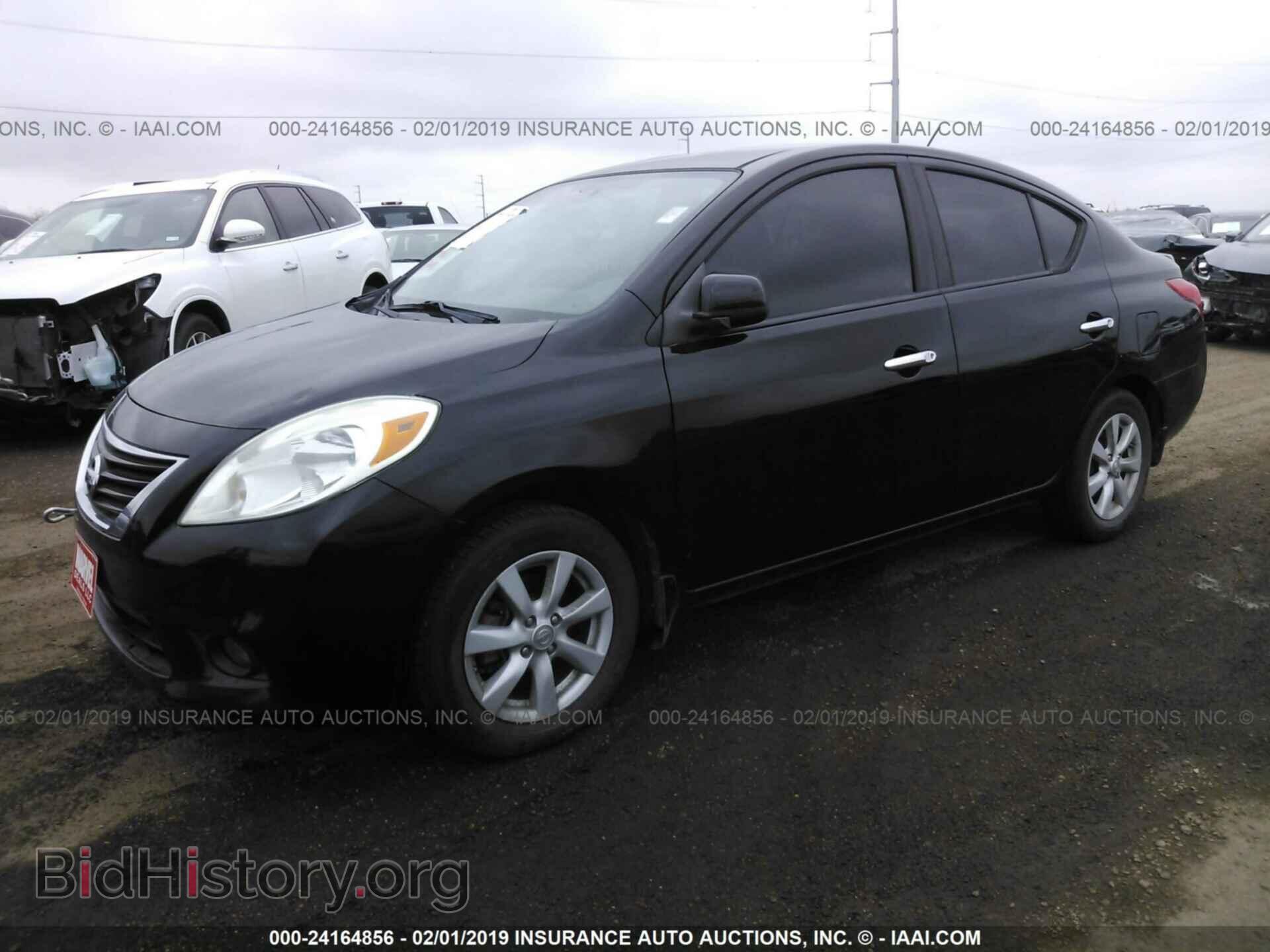 2012 NISSAN VERSA - VIN: 3N1CN7AP1CL846540 - Фото 2