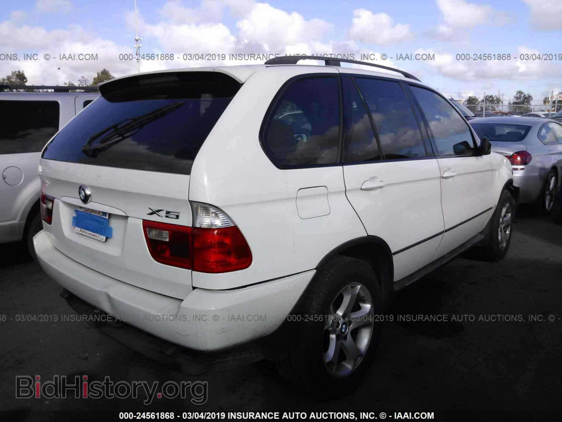 2005 BMW X5 - VIN: 5UXFA13555LY11432 - Фото 4