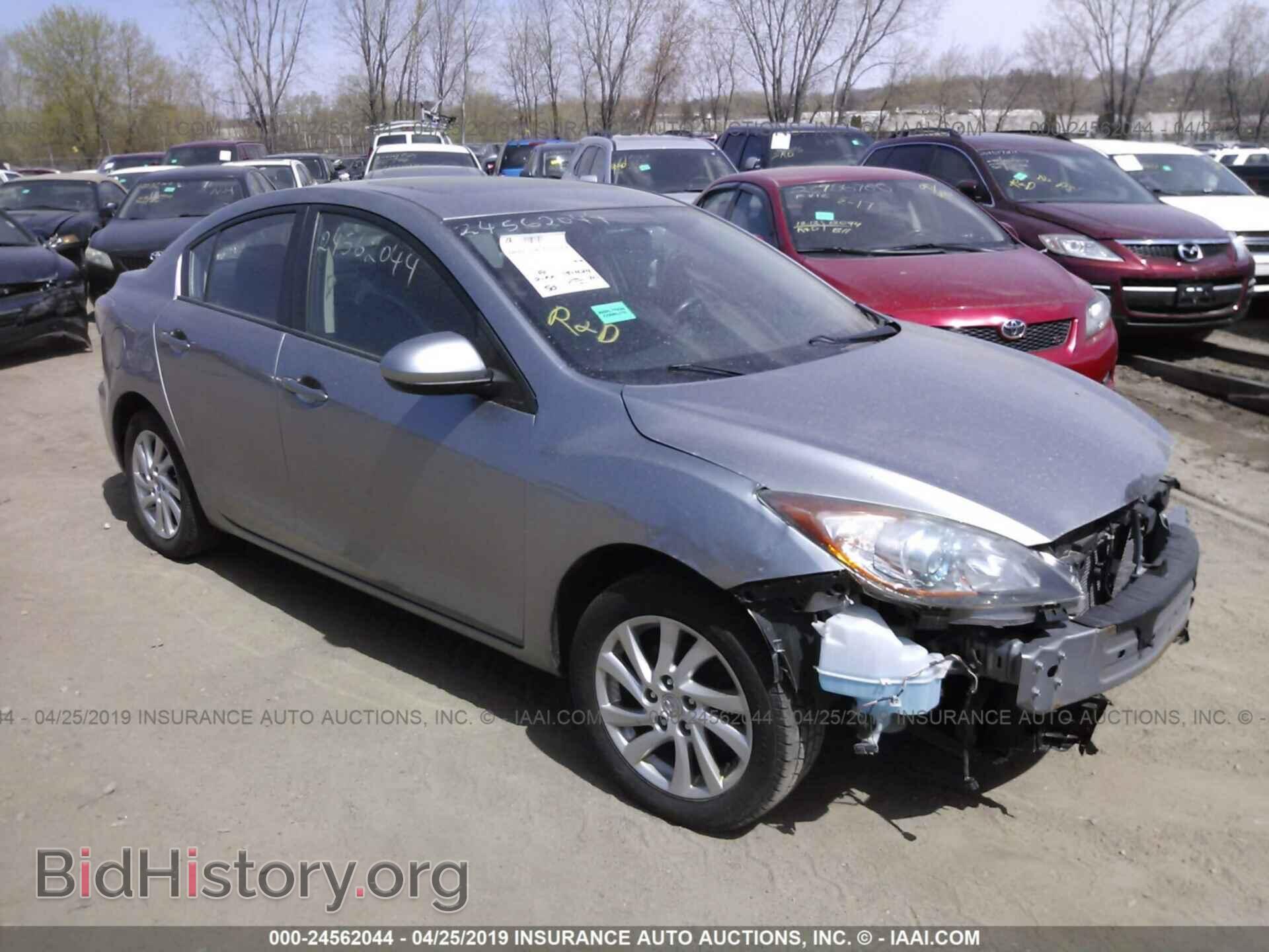 Photo JM1BL1W76C1563563 - MAZDA 3 2012