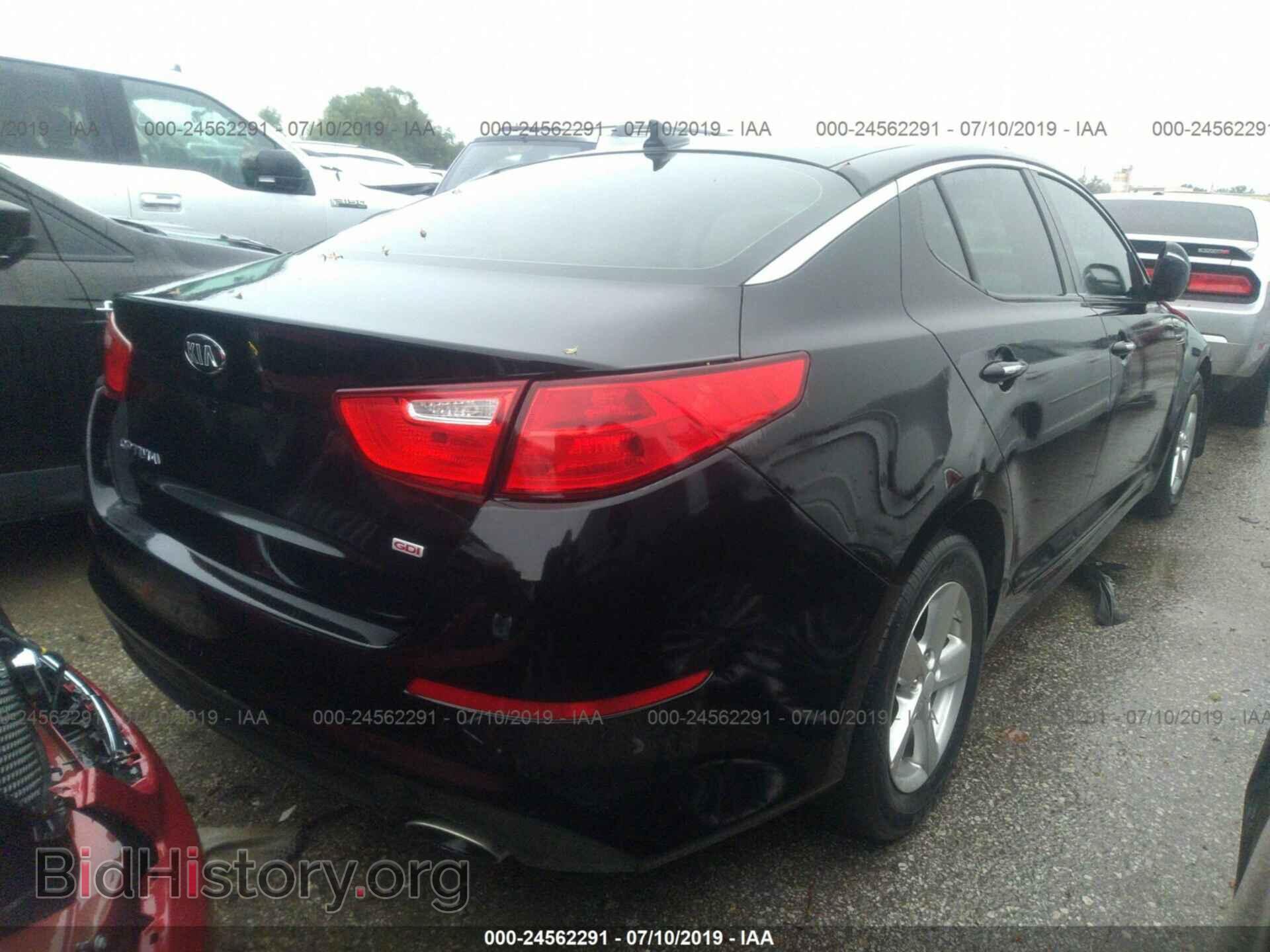 2015 KIA OPTIMA - VIN: 5XXGM4A74FG509800 - Photo 4