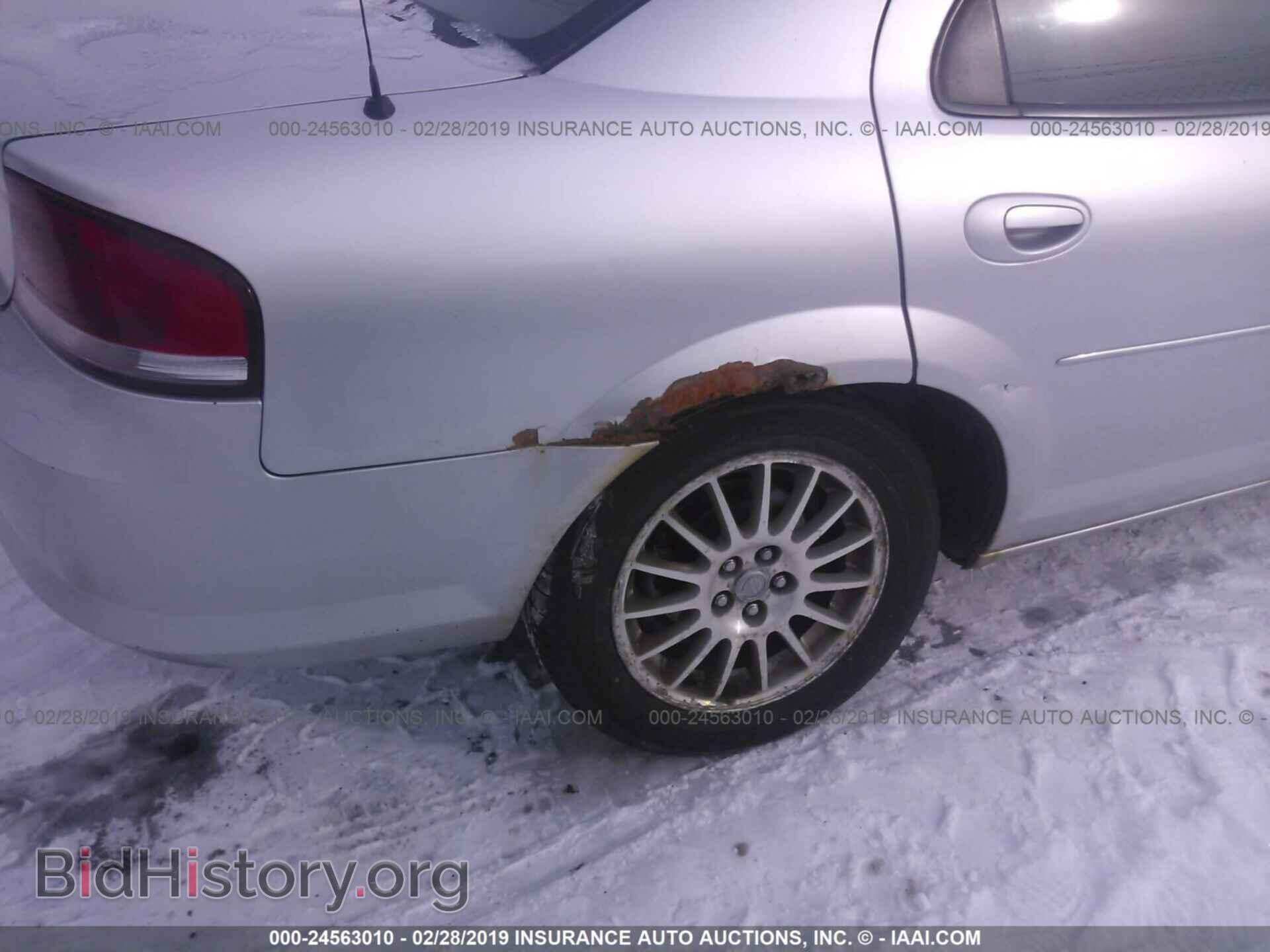 2005 CHRYSLER SEBRING - VIN: 1C3EL56R55N683585 - Фото 6