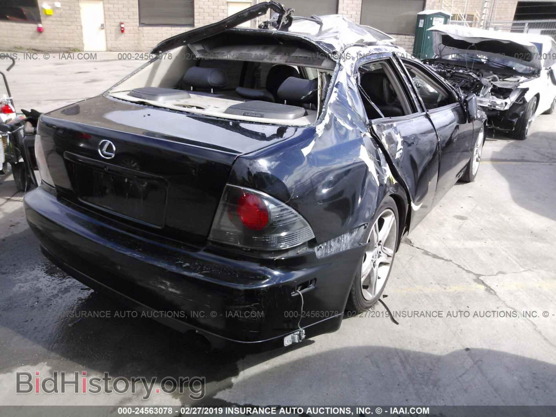 2001 LEXUS IS - VIN: JTHBD182210031680 - Фото 4