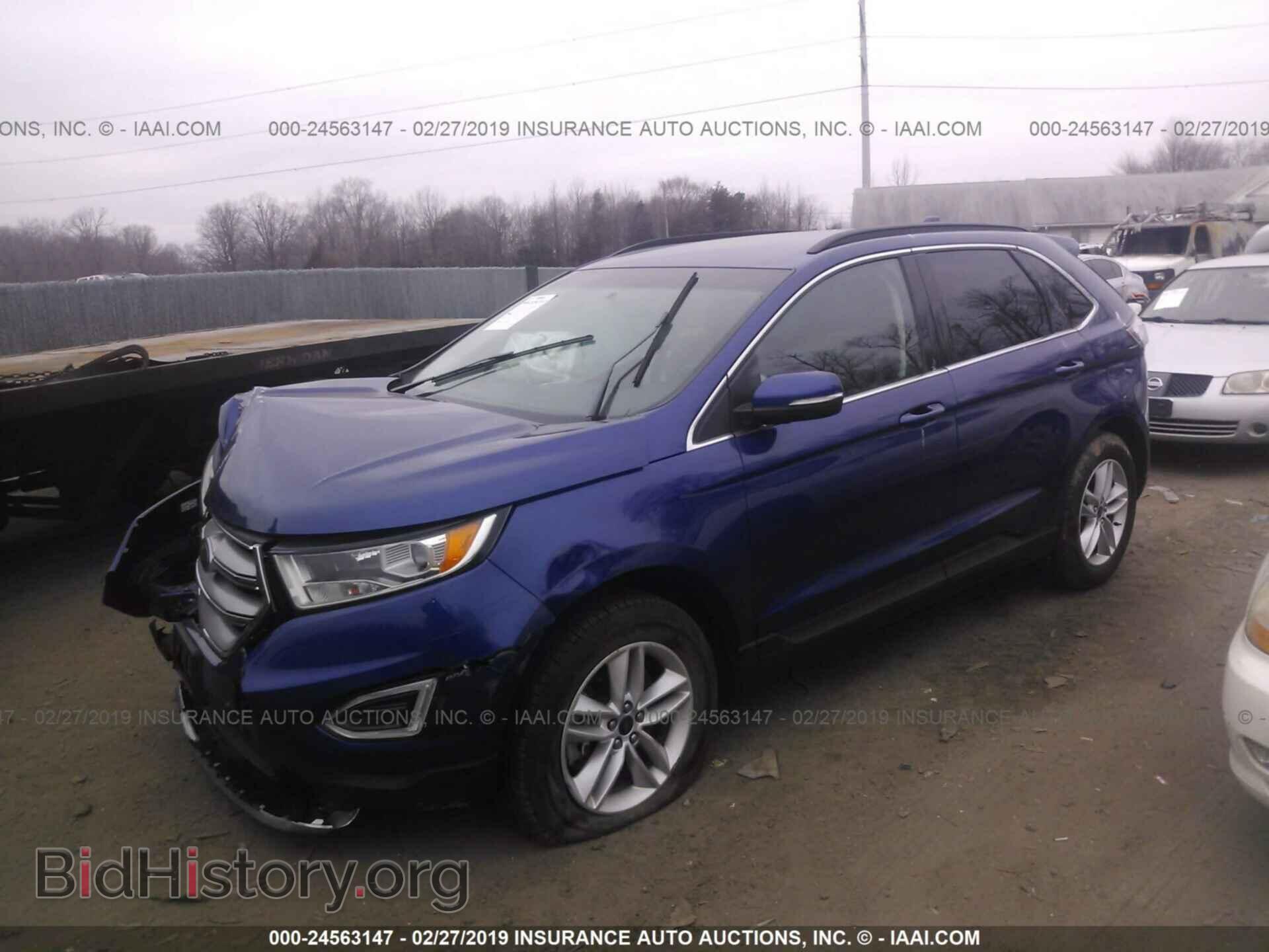 2015 FORD EDGE - VIN: 2FMTK4J99FBC37522 - Фото 2