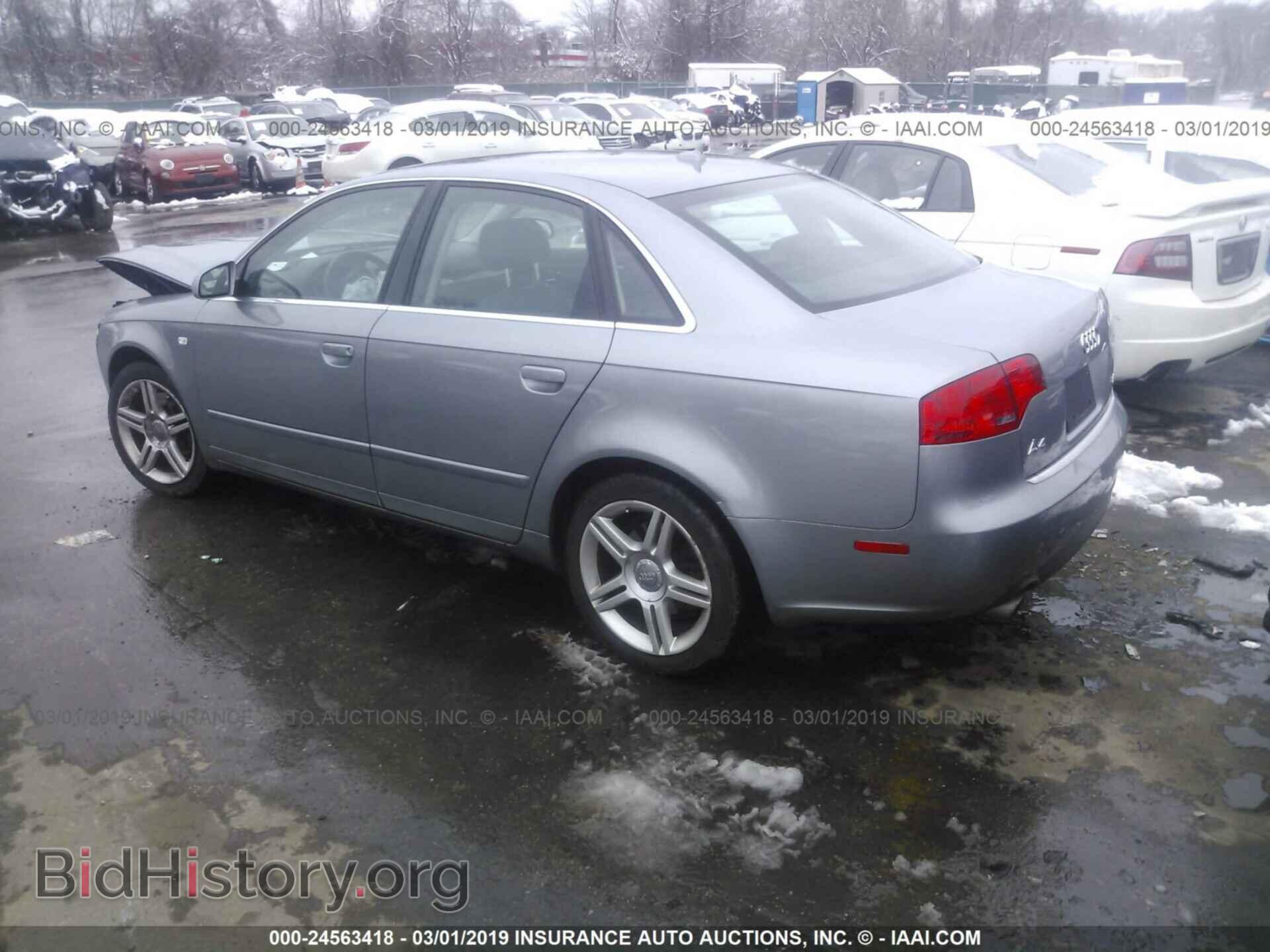 2007 AUDI A4 - VIN: WAUDF78E17A117452 - Фото 3