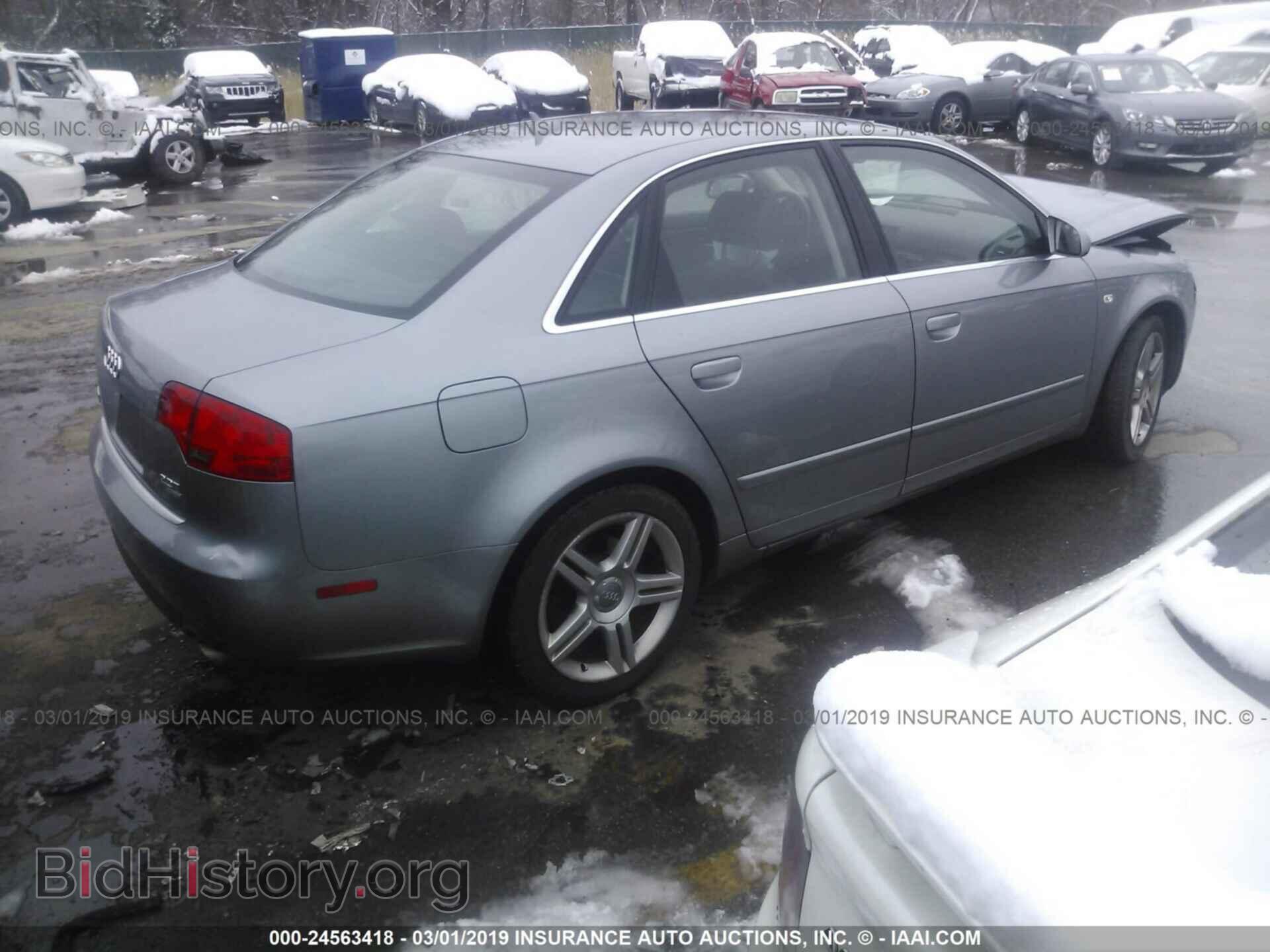 2007 AUDI A4 - VIN: WAUDF78E17A117452 - Фото 4