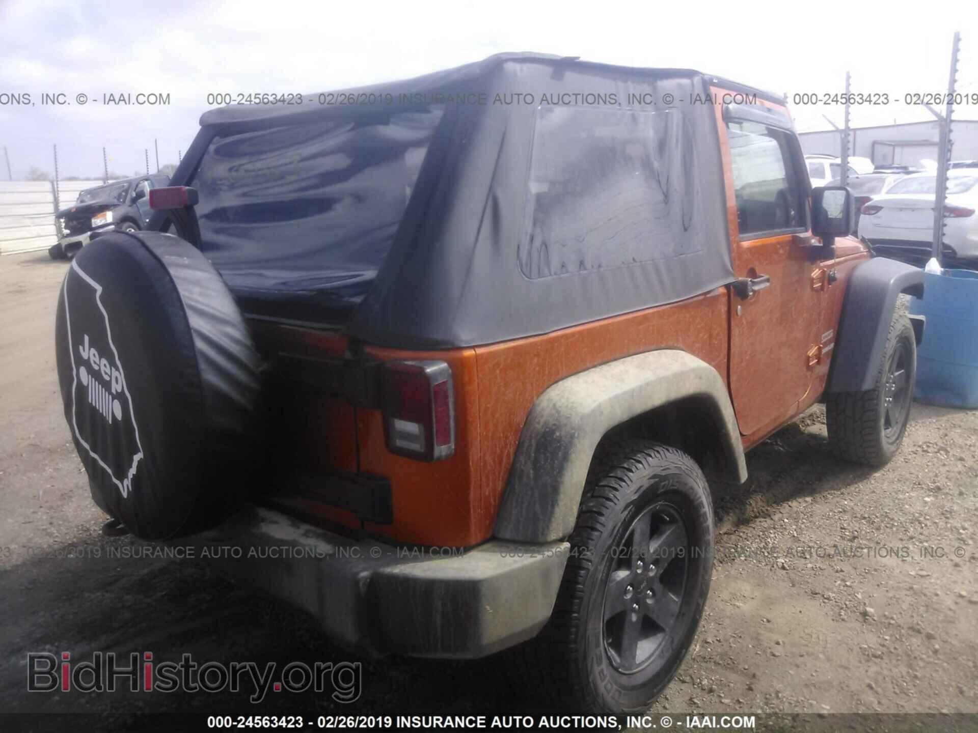 2011 JEEP WRANGLER - VIN: 1J4AA2D11BL545460 - Фото 4