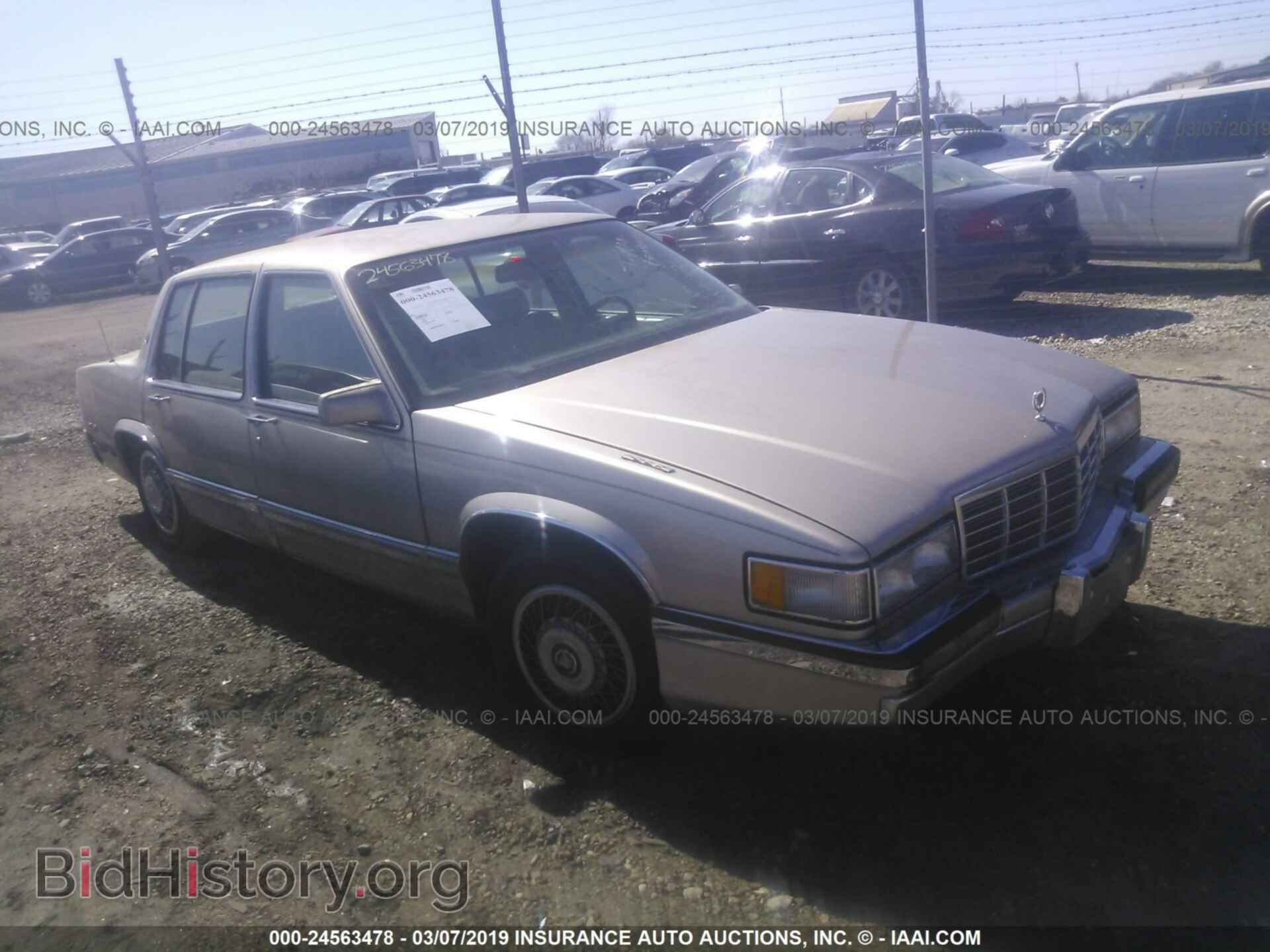 Photo 1G6CD53B7N4268283 - CADILLAC DEVILLE 1992