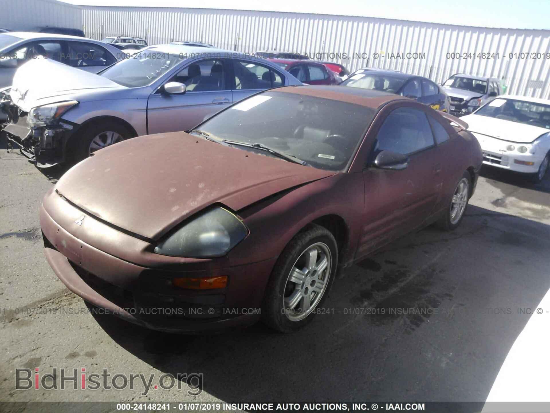2000 MITSUBISHI ECLIPSE - VIN: 4A3AC44G0YE002689 - Фото 2