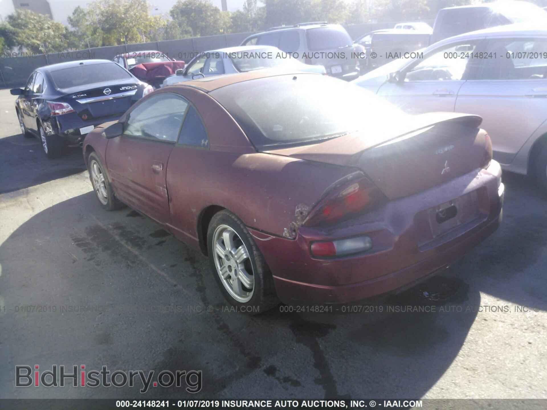 2000 MITSUBISHI ECLIPSE - VIN: 4A3AC44G0YE002689 - Фото 3