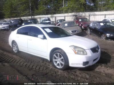 2008 Nissan MAXIMA SE/SL, white — VIN 1N4BA41E88C835125, IAAI