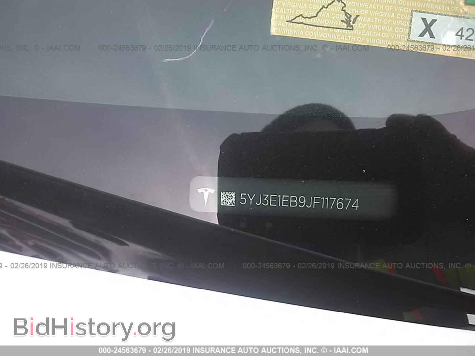 2018 TESLA MODEL 3 - VIN: 5YJ3E1EB9JF117674 - Photo 9