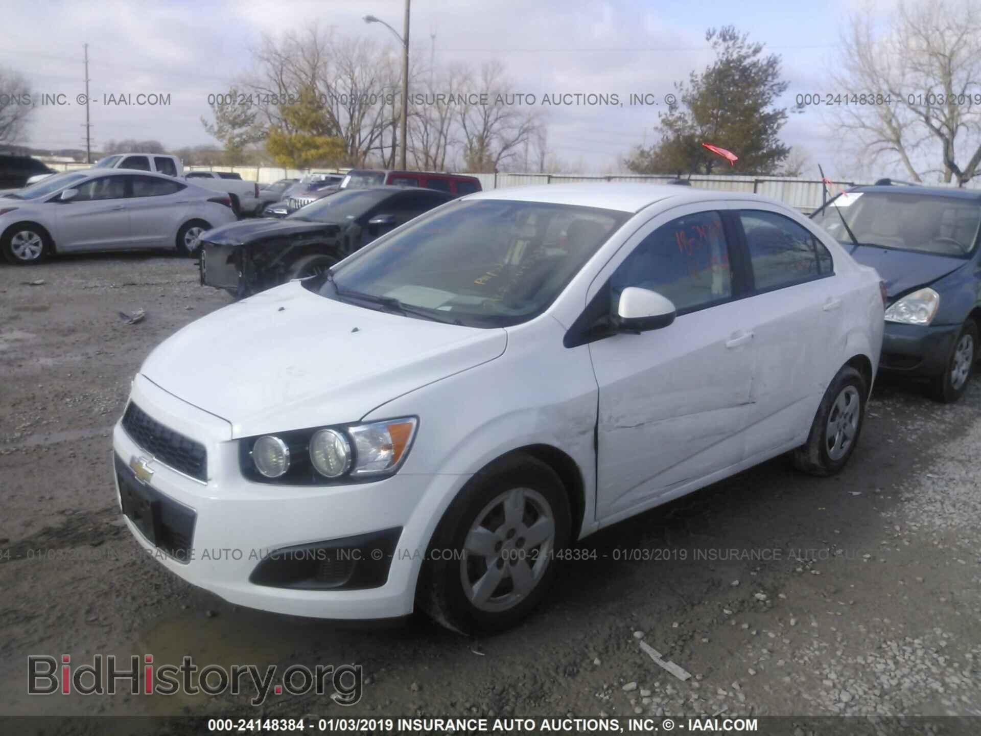 2015 CHEVROLET SONIC - VIN: 1G1JA5SH1F4129134 - Фото 2