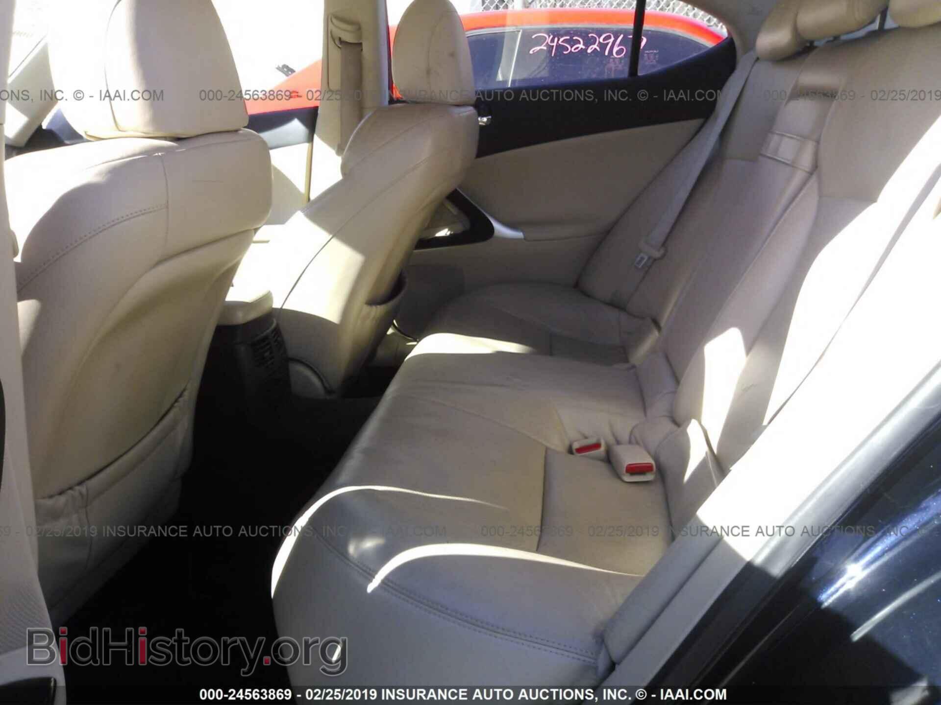 2008 LEXUS IS - VIN: JTHBE262982013780 - Photo 8