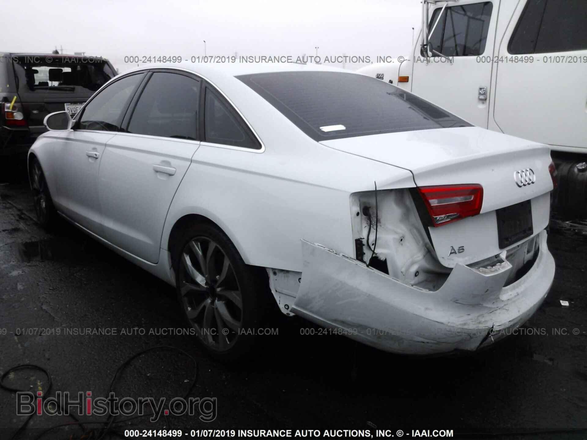 2014 AUDI A6 - VIN: WAUGFAFC6EN115794 - Фото 3