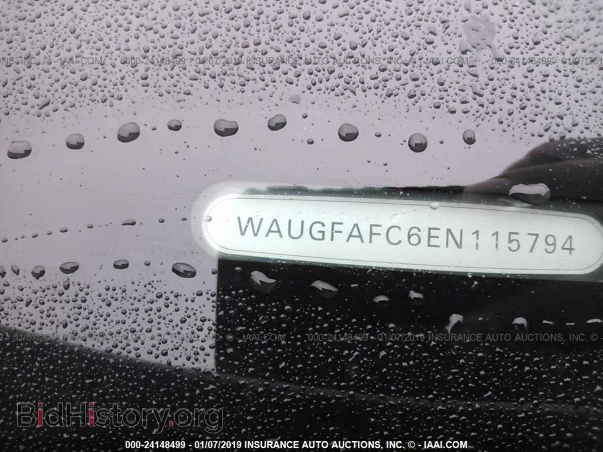 2014 AUDI A6 - VIN: WAUGFAFC6EN115794 - Фото 9