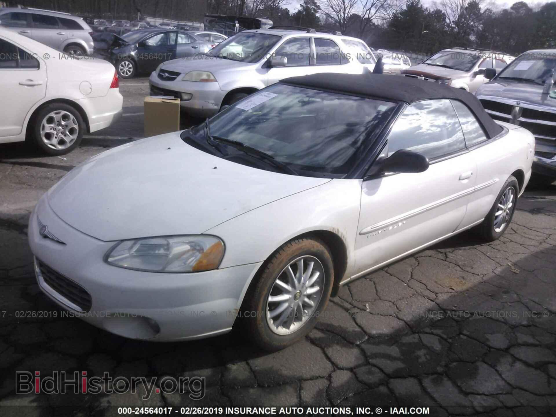 2001 CHRYSLER SEBRING - VIN: 1C3EL55U31N704613 - Photo 2
