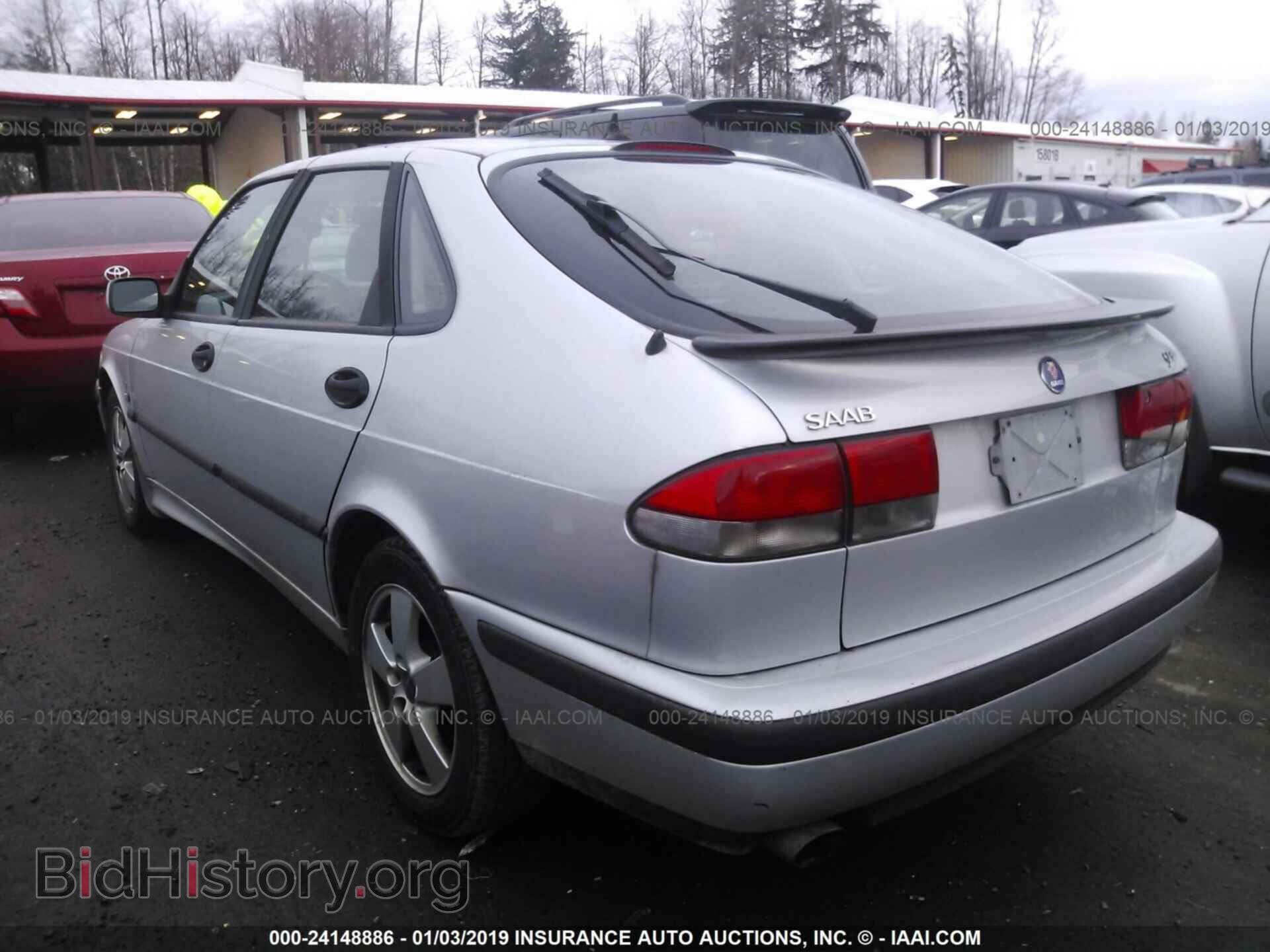 2002 SAAB 9-3 - VIN: YS3DF58K522009795 - Фото 3