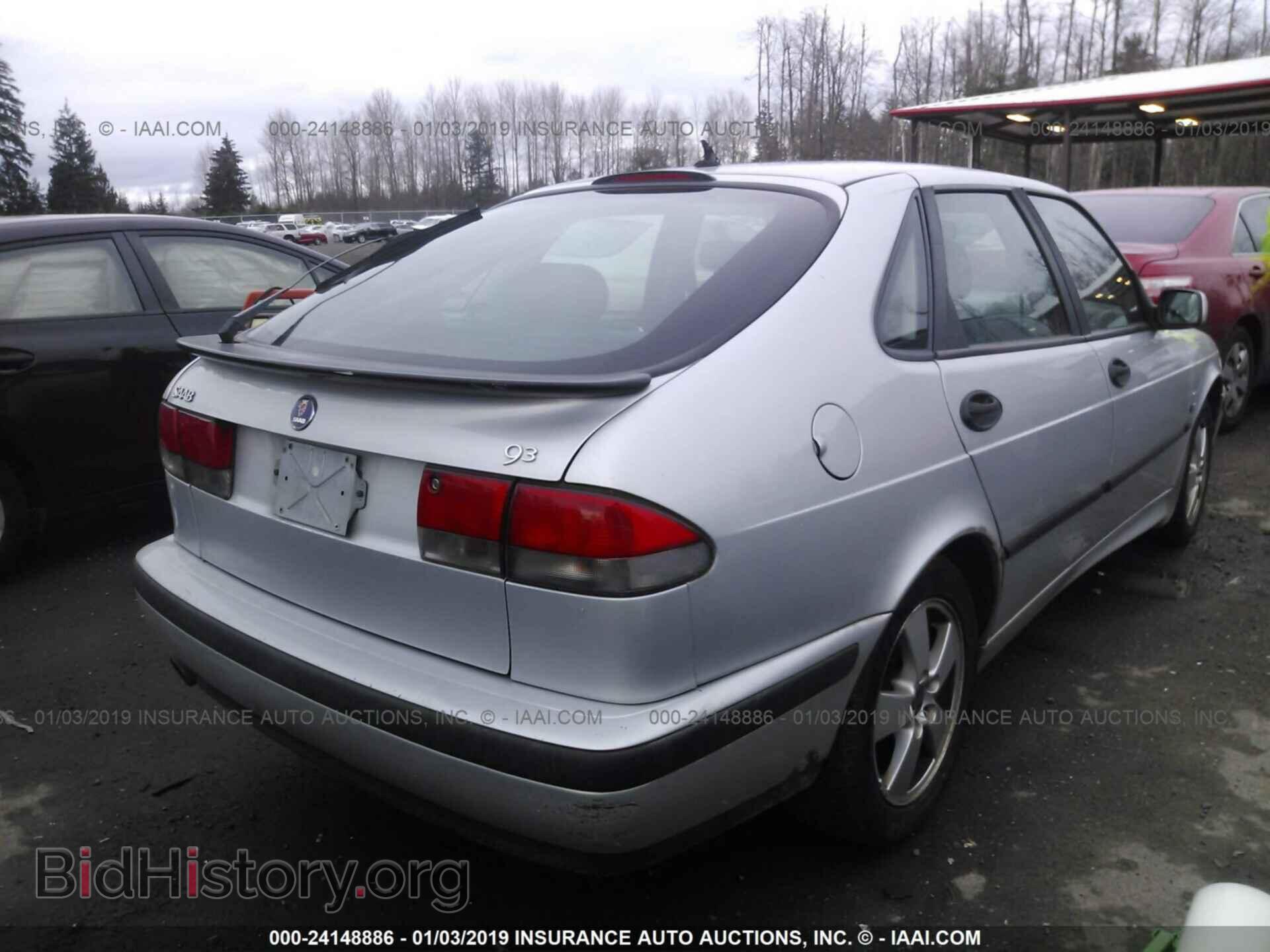 2002 SAAB 9-3 - VIN: YS3DF58K522009795 - Фото 4