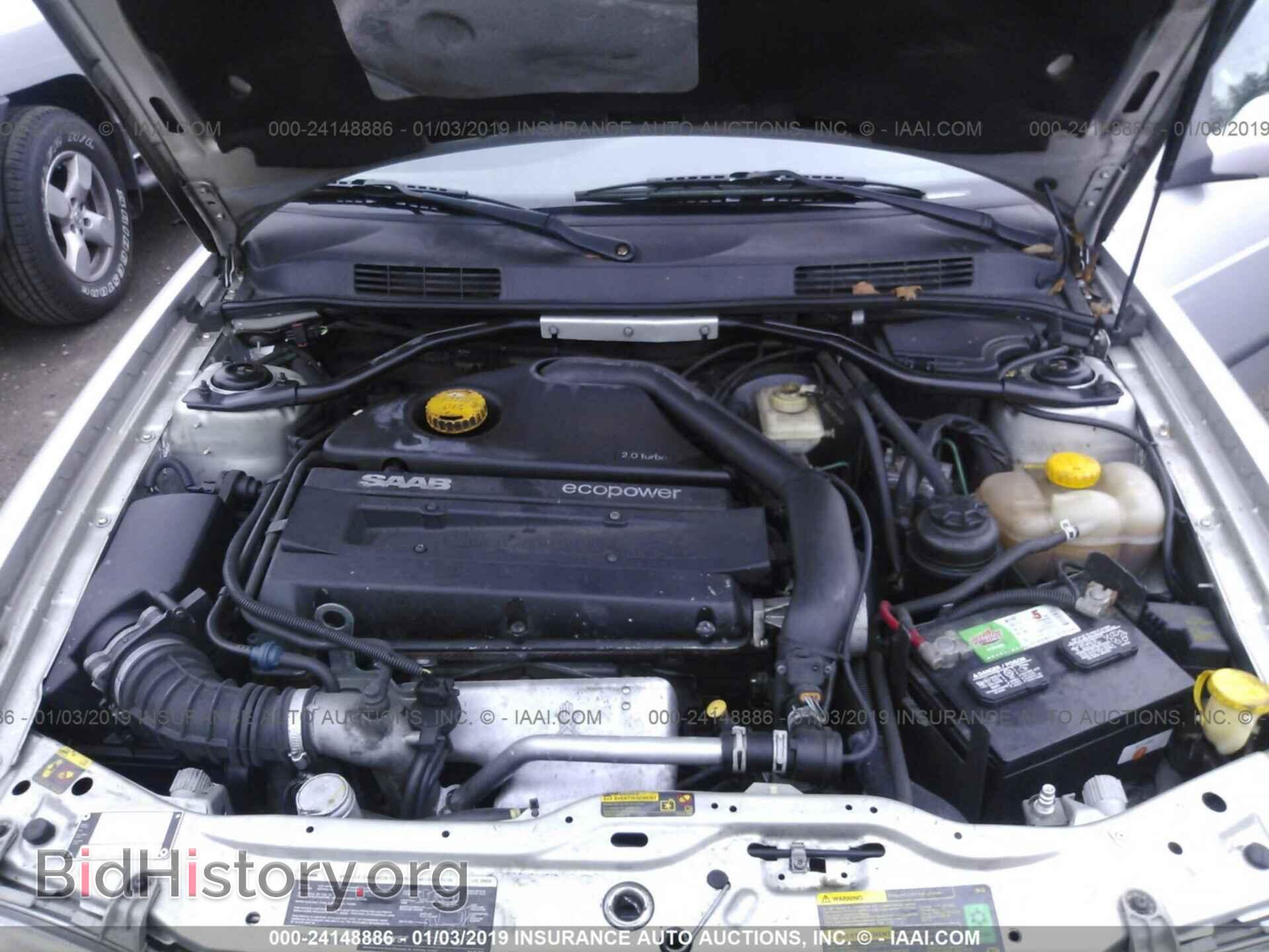2002 SAAB 9-3 - VIN: YS3DF58K522009795 - Фото 10
