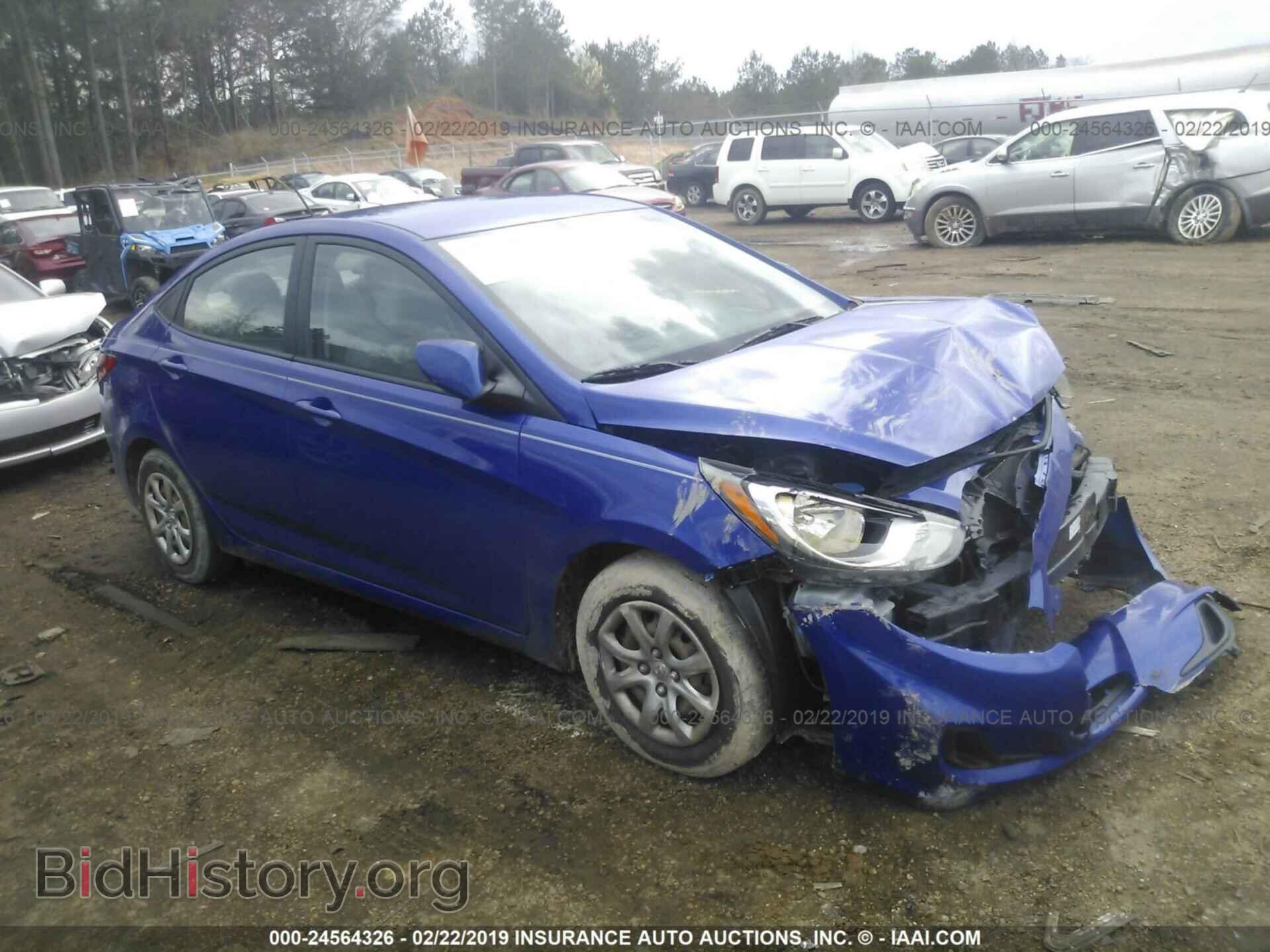 Фотография KMHCT4AEXEU608237 - HYUNDAI ACCENT 2014