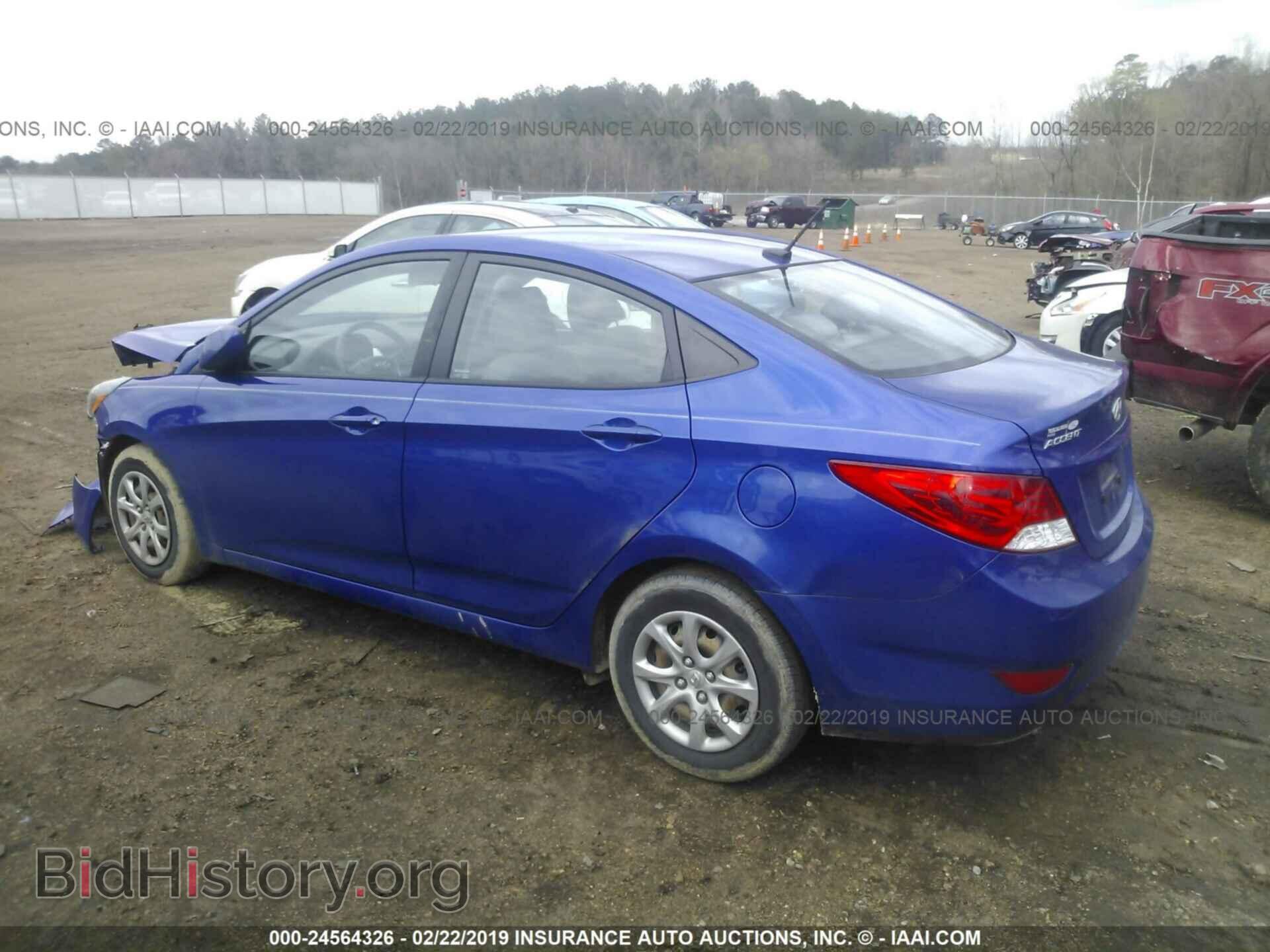 2014 HYUNDAI ACCENT - VIN: KMHCT4AEXEU608237 - Фото 3
