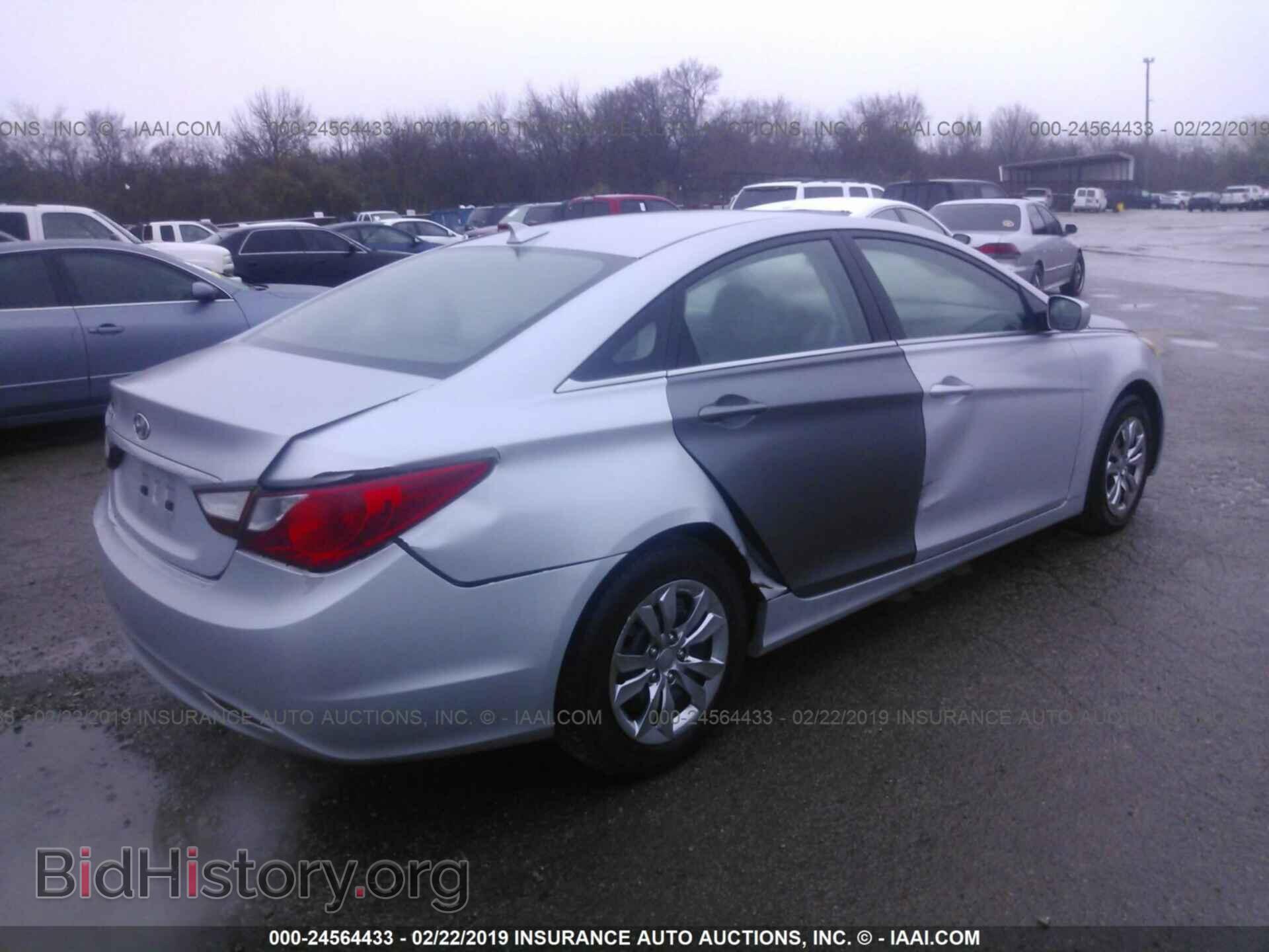 2012 HYUNDAI SONATA - VIN: 5NPEB4AC1CH402181 - Фото 4