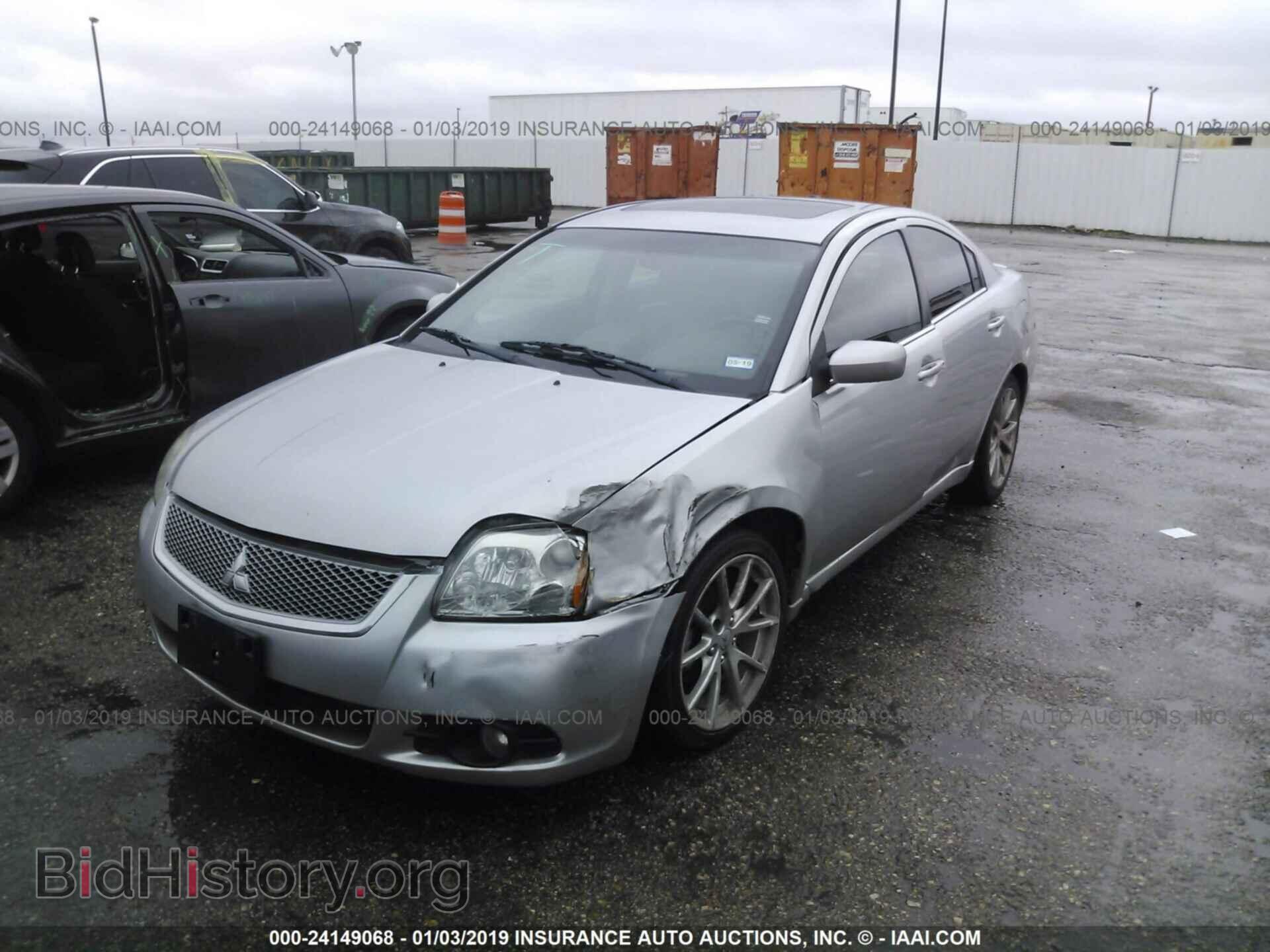 2012 MITSUBISHI GALANT - VIN: 4A32B3FF9CE023037 - Фото 2
