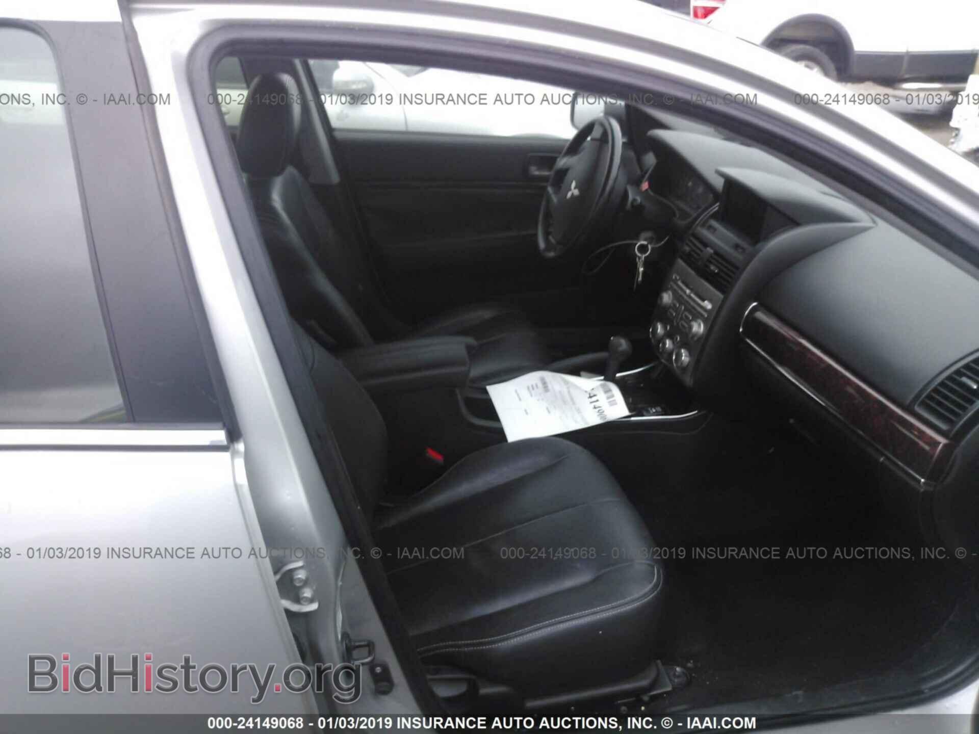 2012 MITSUBISHI GALANT - VIN: 4A32B3FF9CE023037 - Фото 5