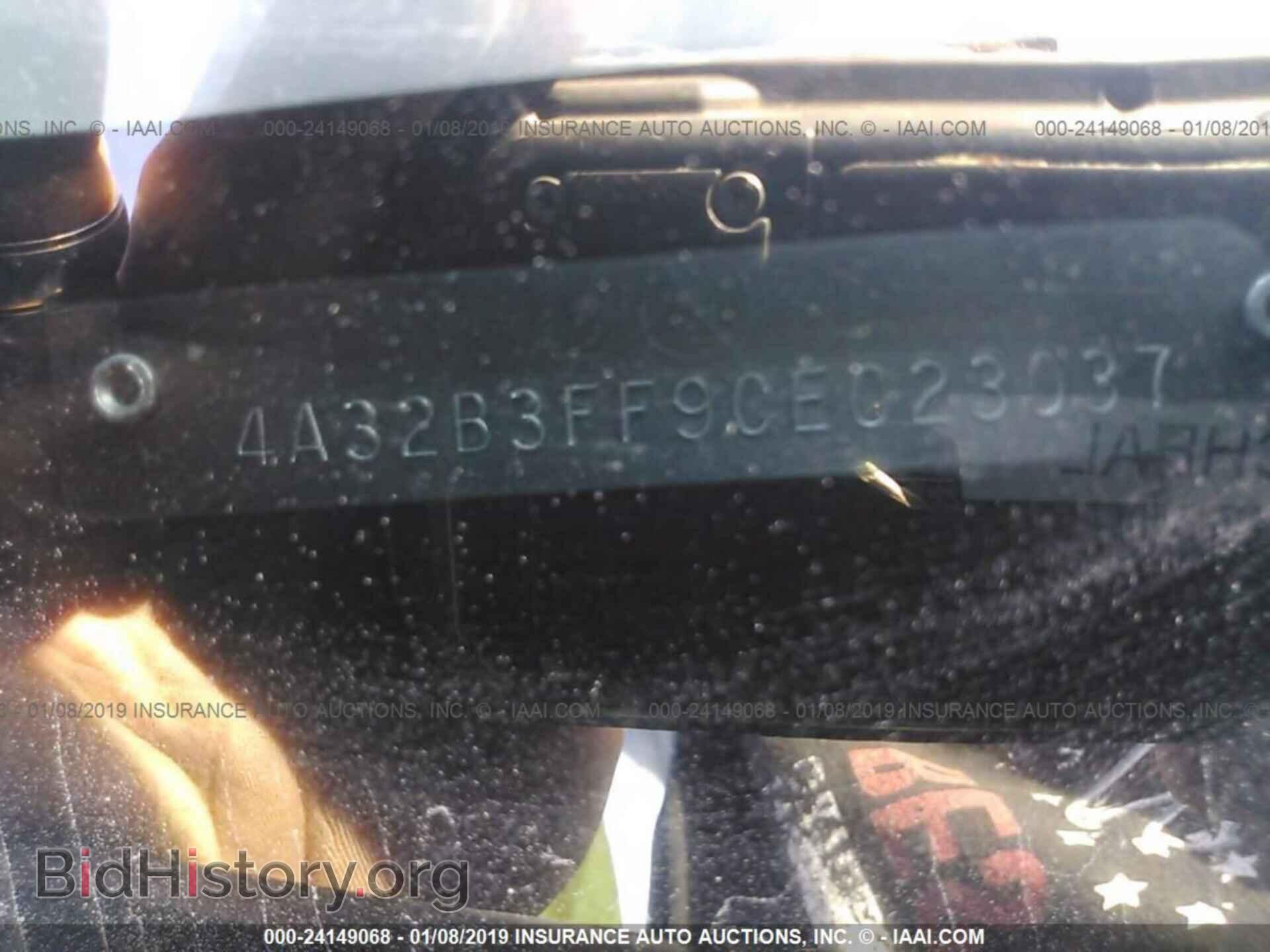 2012 MITSUBISHI GALANT - VIN: 4A32B3FF9CE023037 - Фото 9