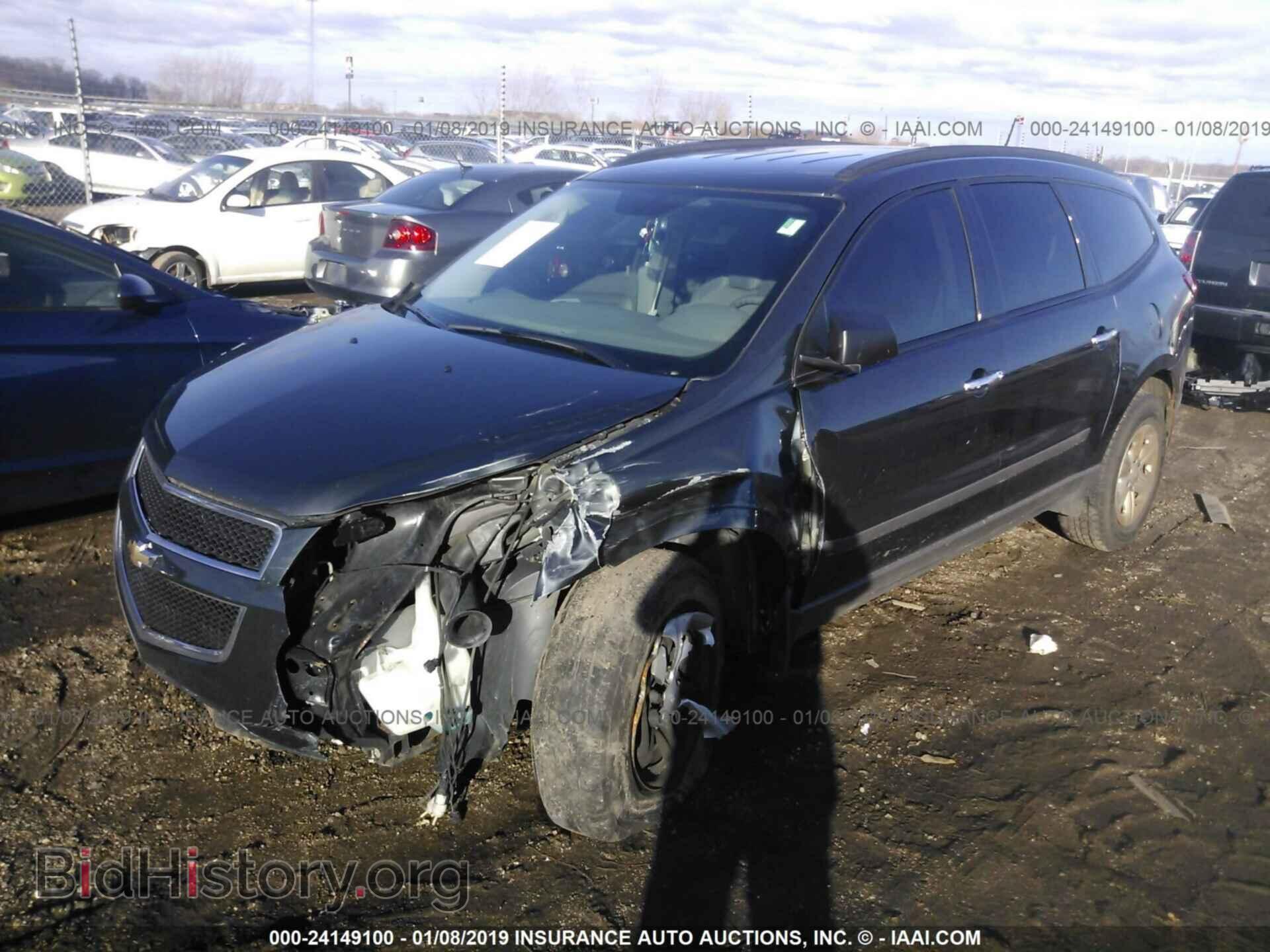 2012 CHEVROLET TRAVERSE - VIN: 1GNKRFED4CJ386134 - Фото 2