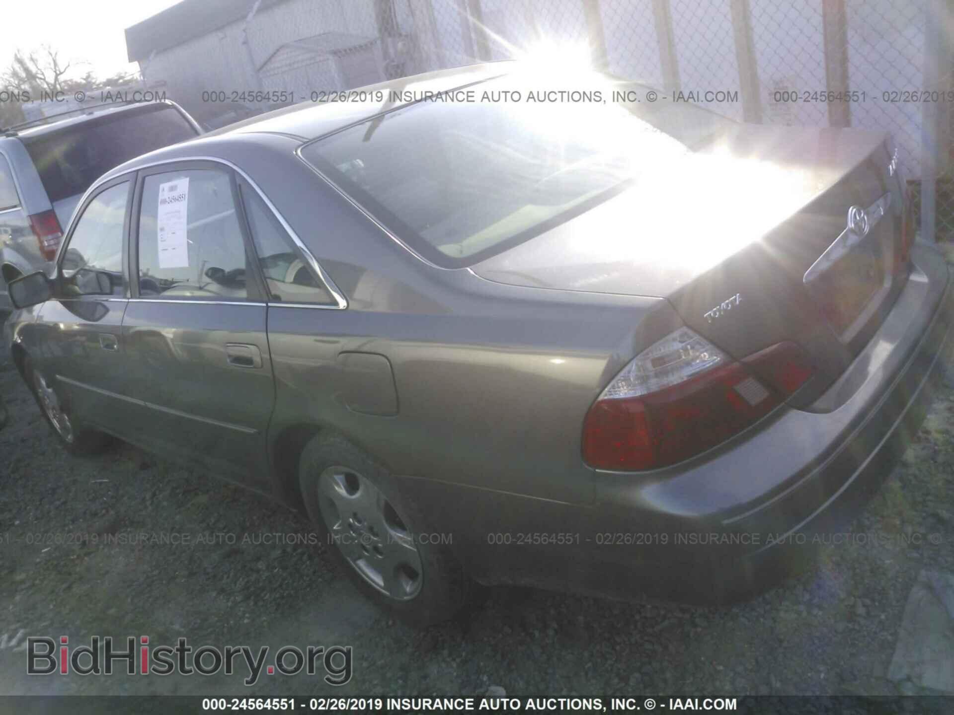 2003 TOYOTA AVALON - VIN: 4T1BF28B93U335663 - Фото 3
