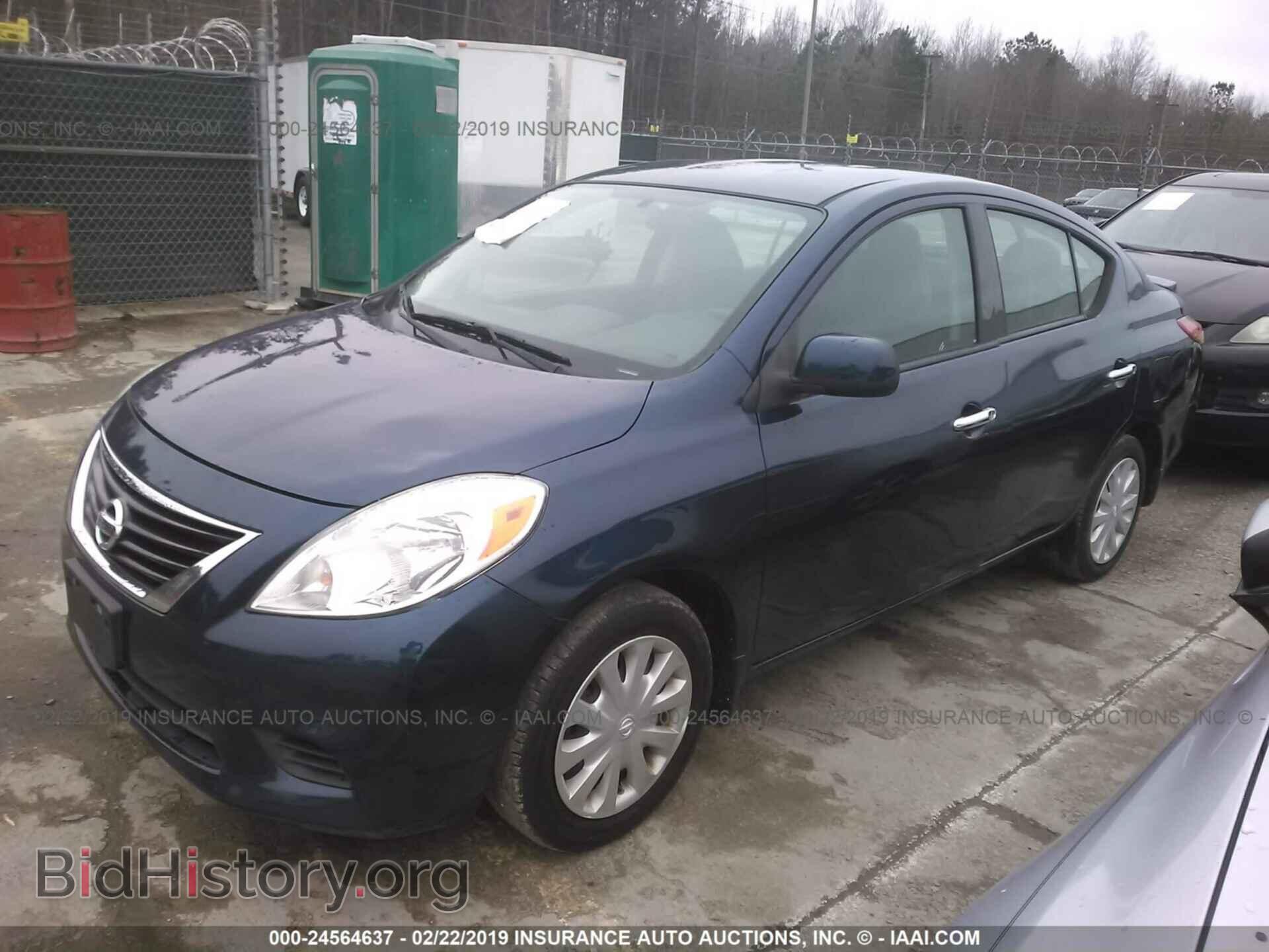 2014 NISSAN VERSA - VIN: 3N1CN7AP2EL830043 - Фото 2