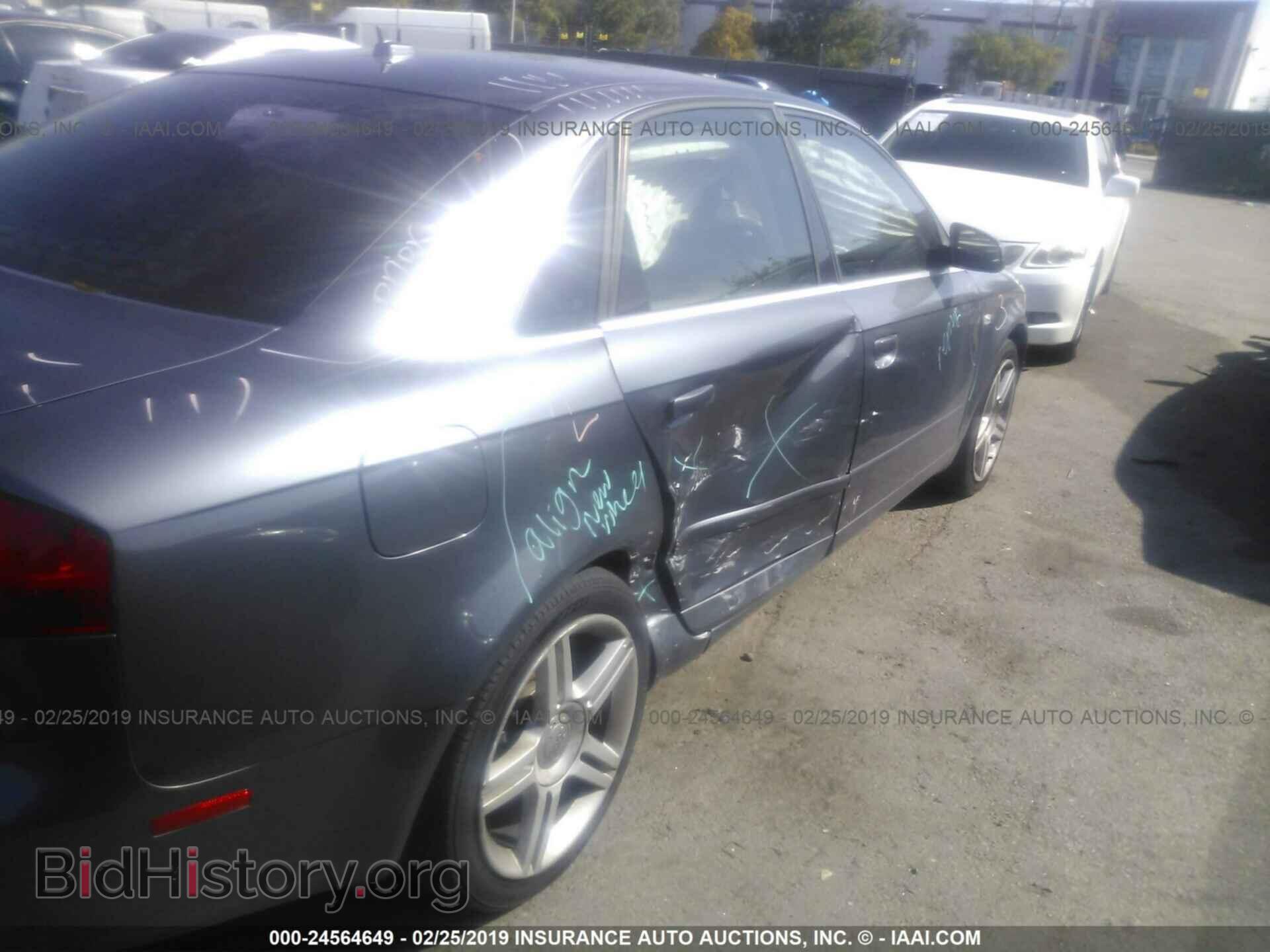 2007 AUDI A4 - VIN: WAUAF78E87A261180 - Фото 6