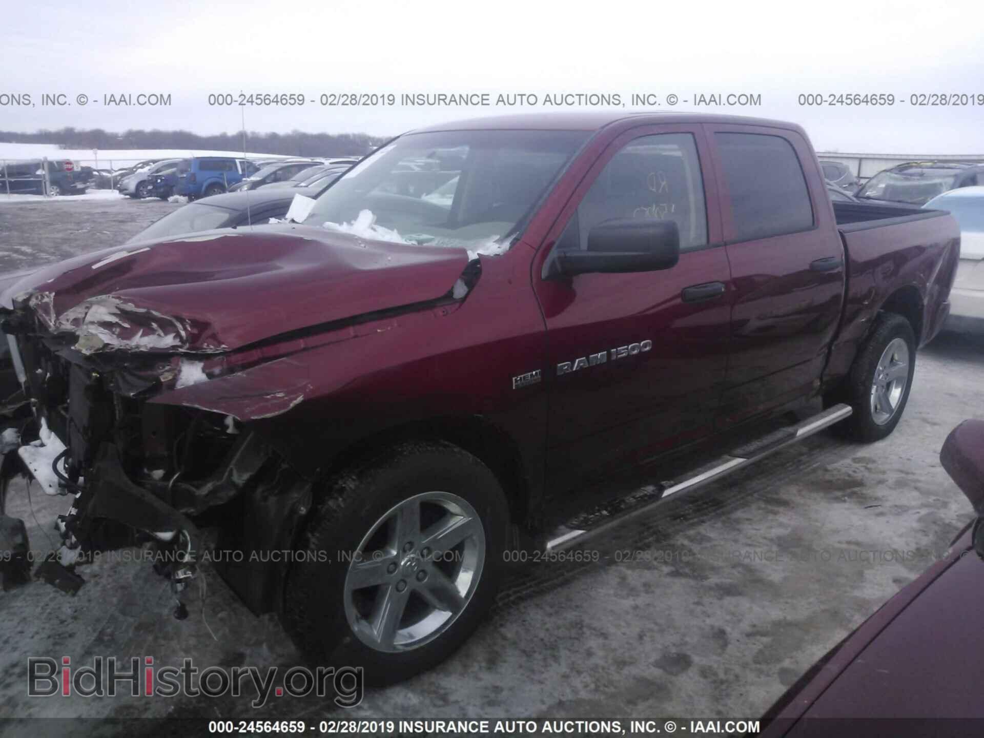 2012 DODGE RAM 1500 - VIN: 1C6RD7KT4CS282610 - Фото 2