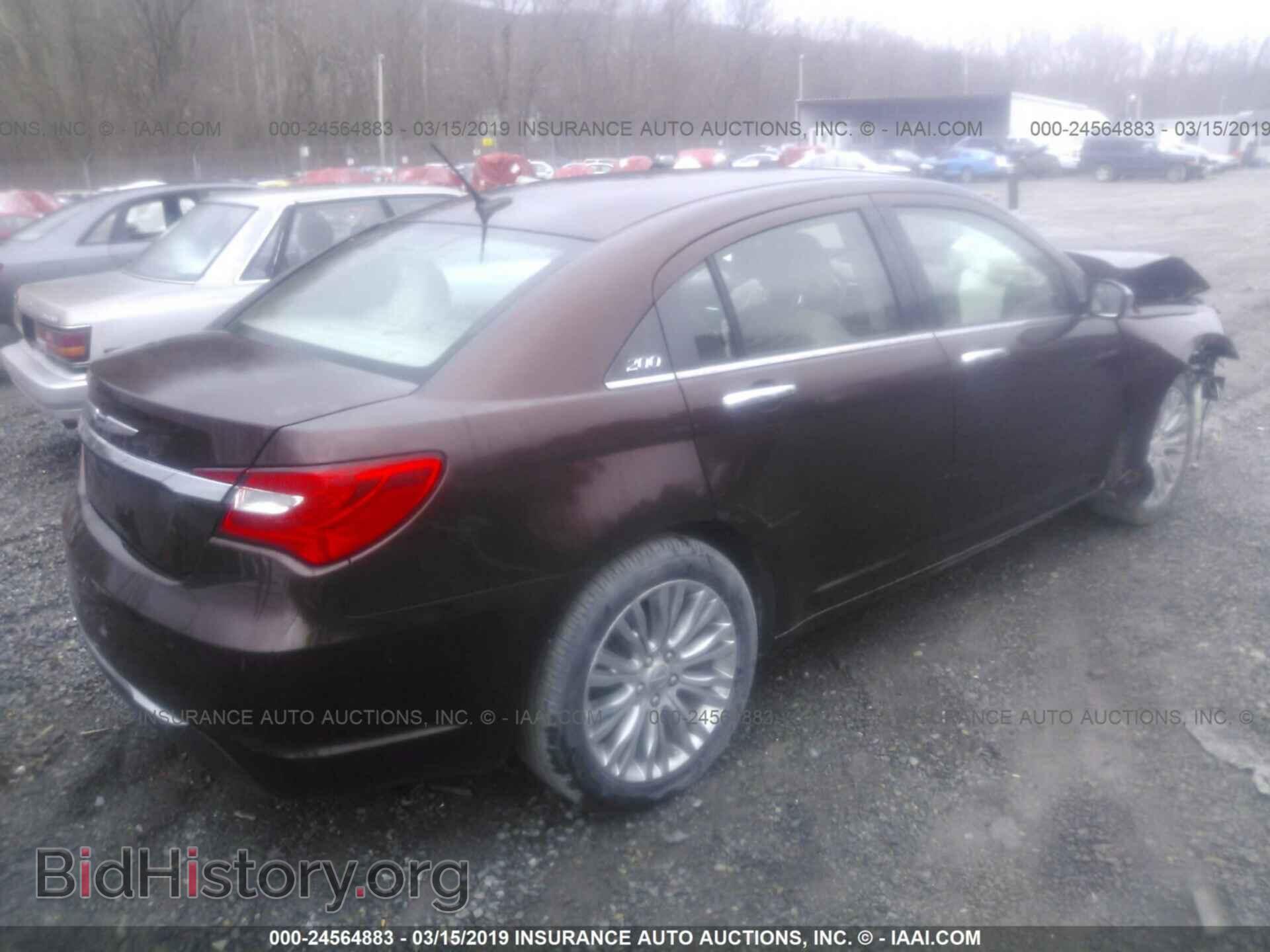 2013 CHRYSLER 200 - VIN: 1C3CCBCG3DN629581 - Фото 4