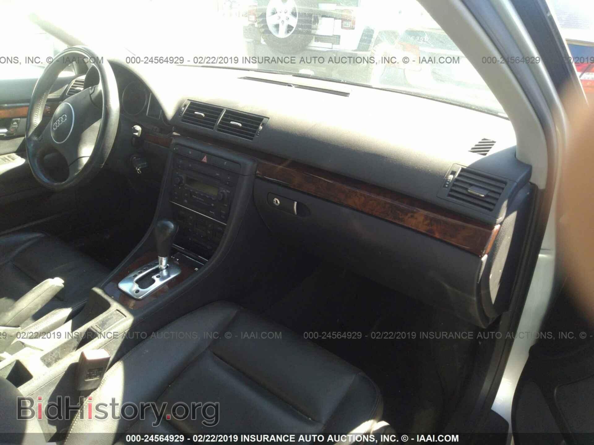 2002 AUDI A4 - VIN: WAUJT68E52A273816 - Фото 5