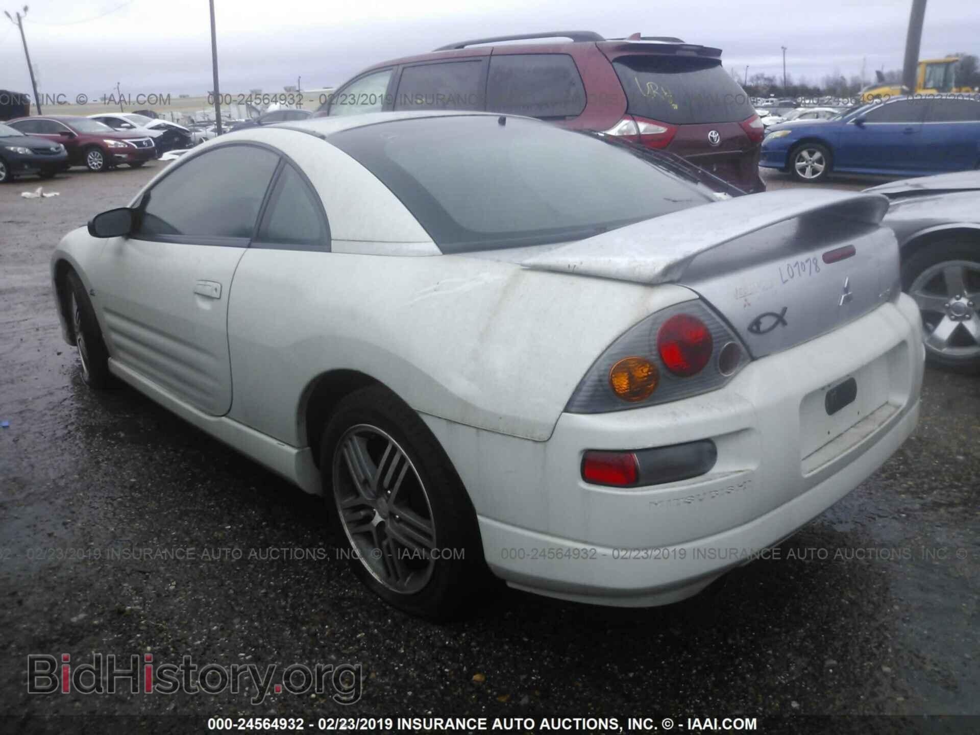 2003 MITSUBISHI ECLIPSE - VIN: 4A3AC74H93E030316 - Фото 3