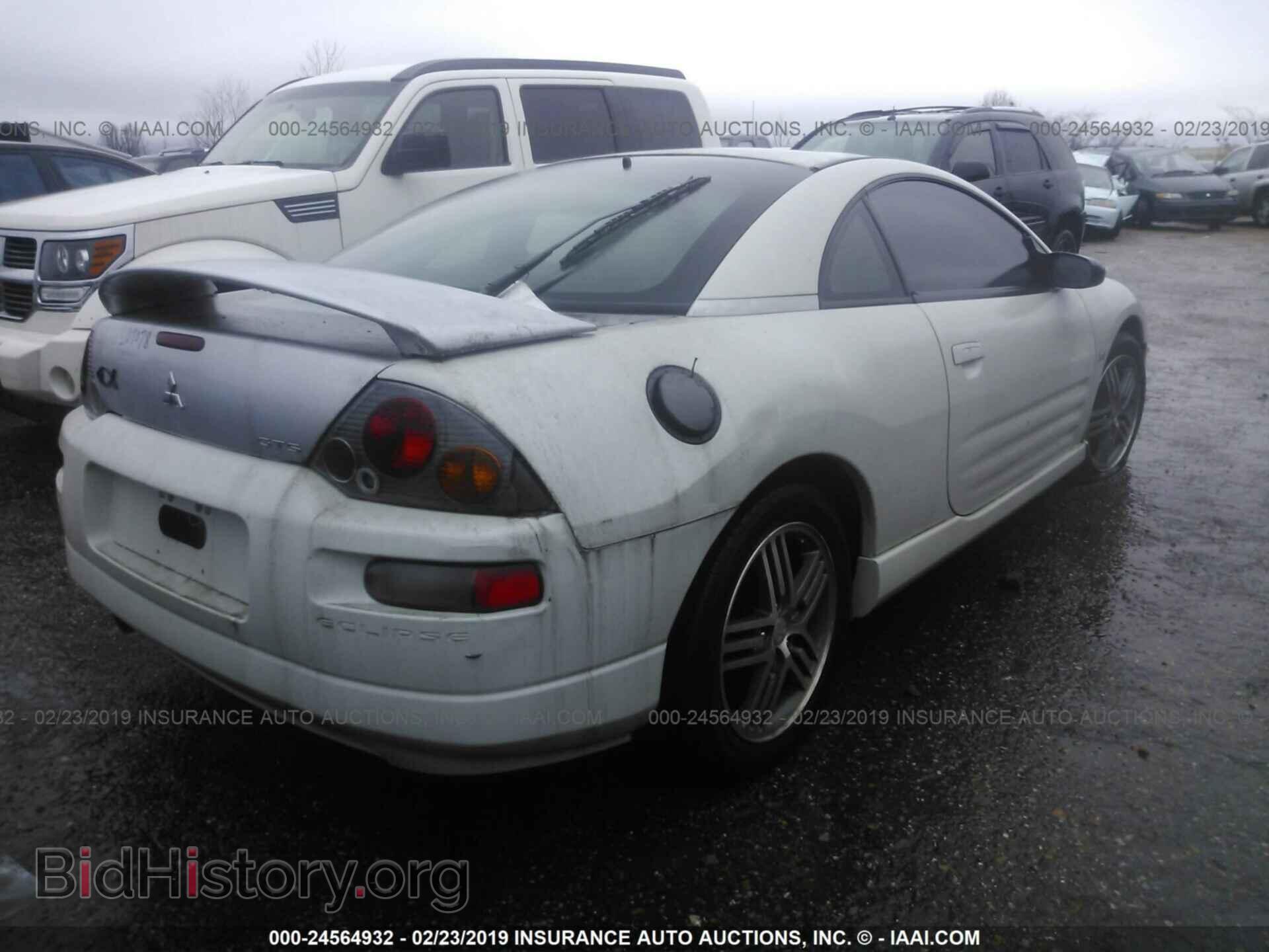2003 MITSUBISHI ECLIPSE - VIN: 4A3AC74H93E030316 - Фото 4