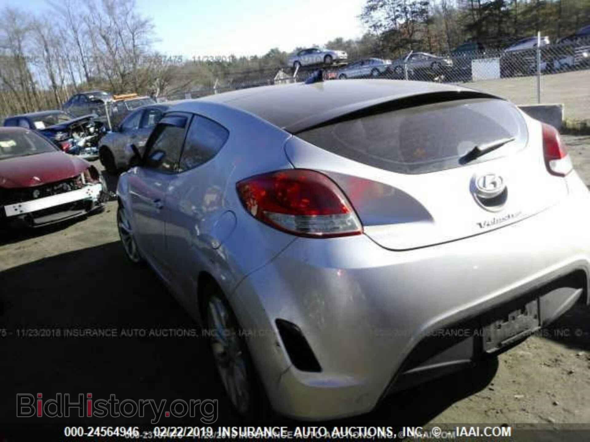 2012 HYUNDAI VELOSTER - VIN: KMHTC6AD2CU058693 - Фото 3