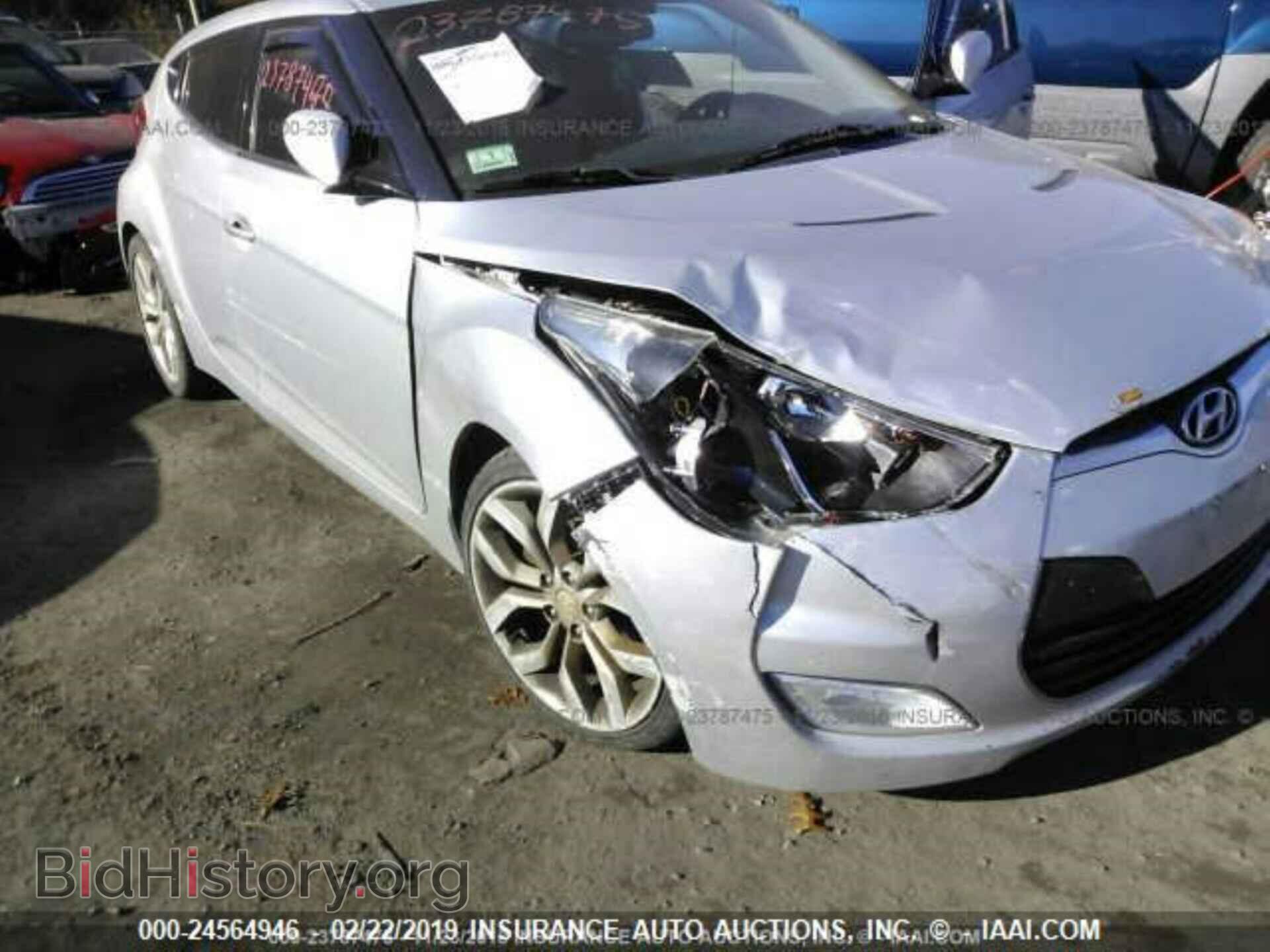2012 HYUNDAI VELOSTER - VIN: KMHTC6AD2CU058693 - Фото 6